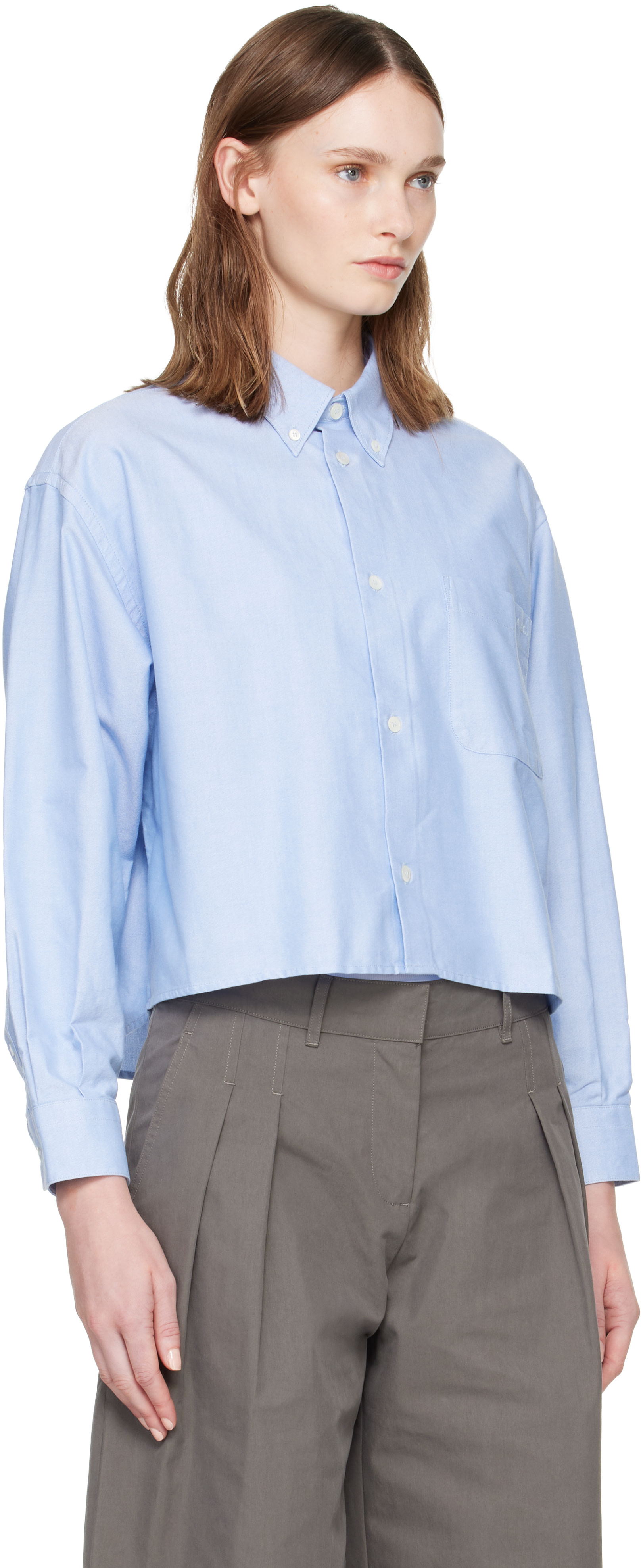 A.P.C. - Chemise Sophia bleue à logo