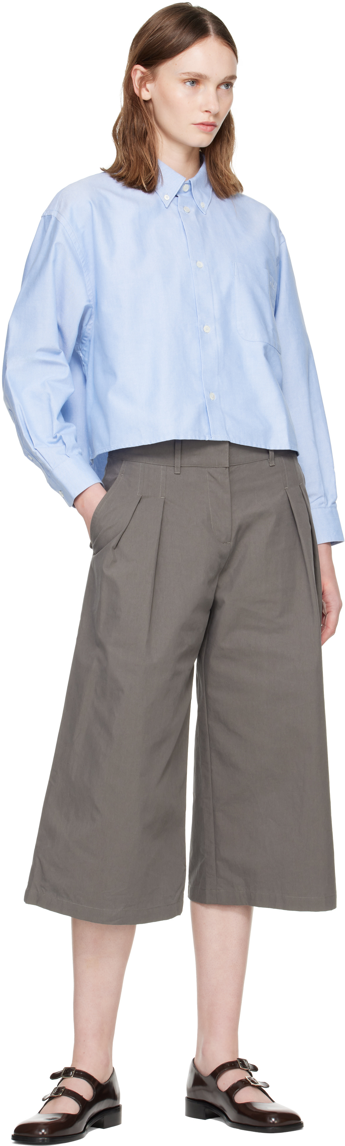A.P.C. - Chemise Sophia bleue à logo