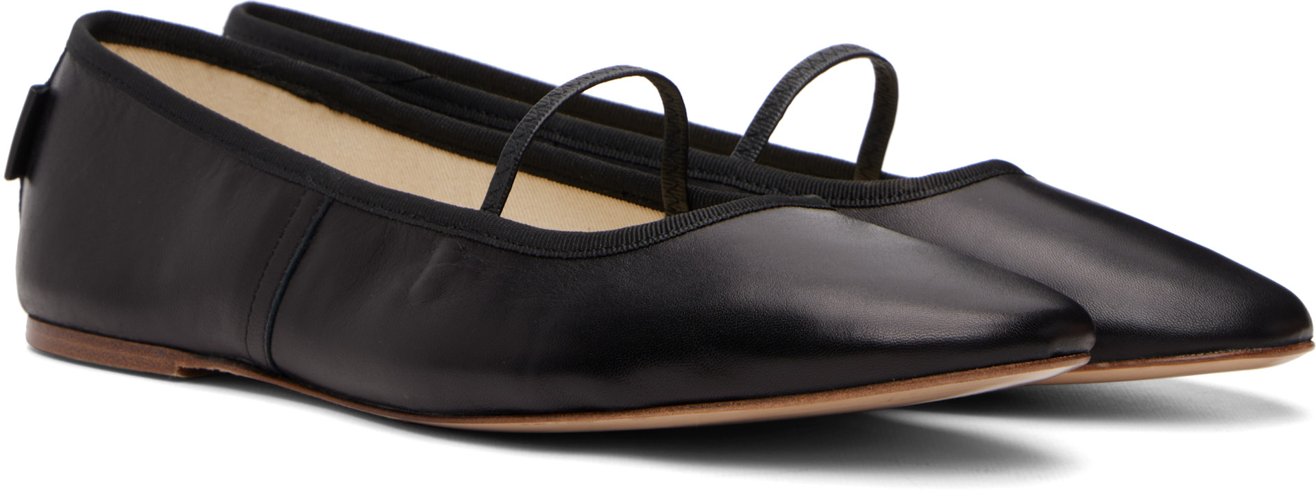 A.P.C. - Ballerines Swan noires