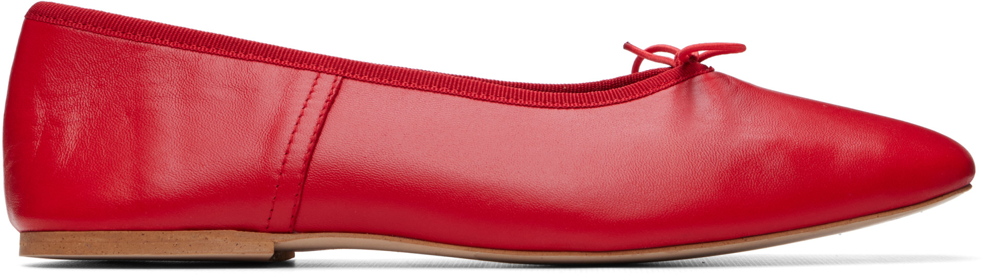 A.P.C. - Ballerines Cleo rouges