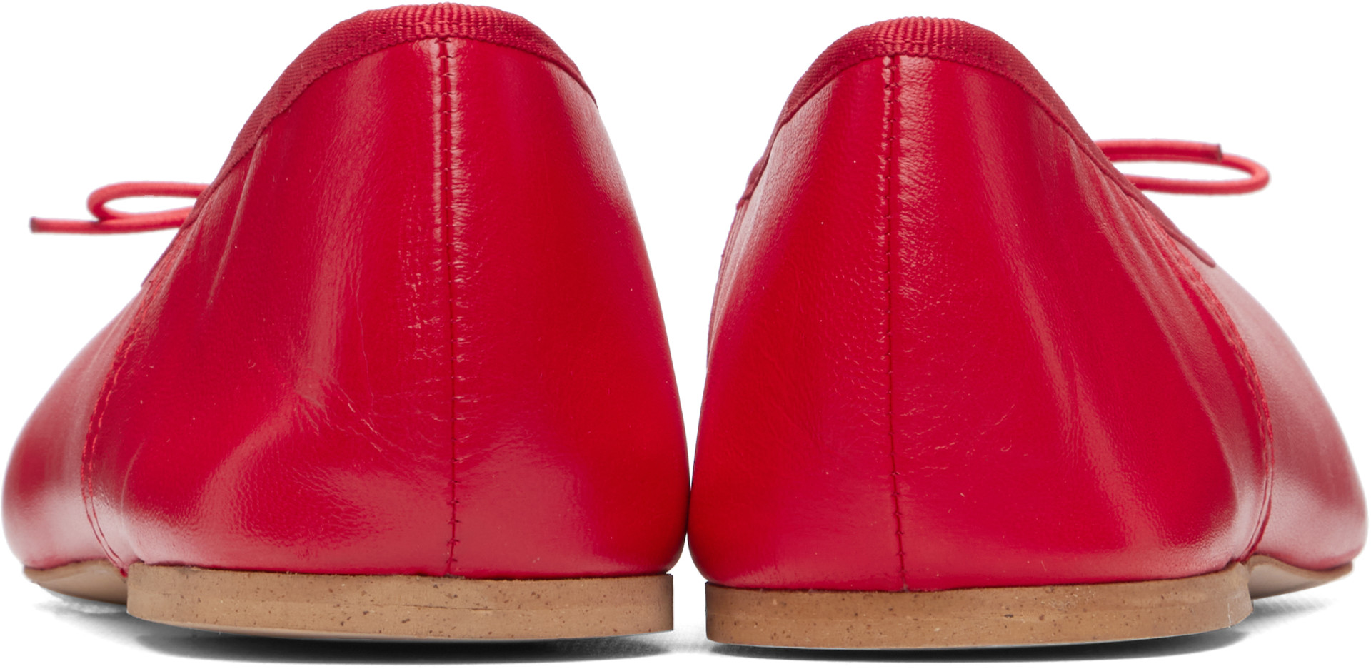 A.P.C. - Ballerines Cleo rouges