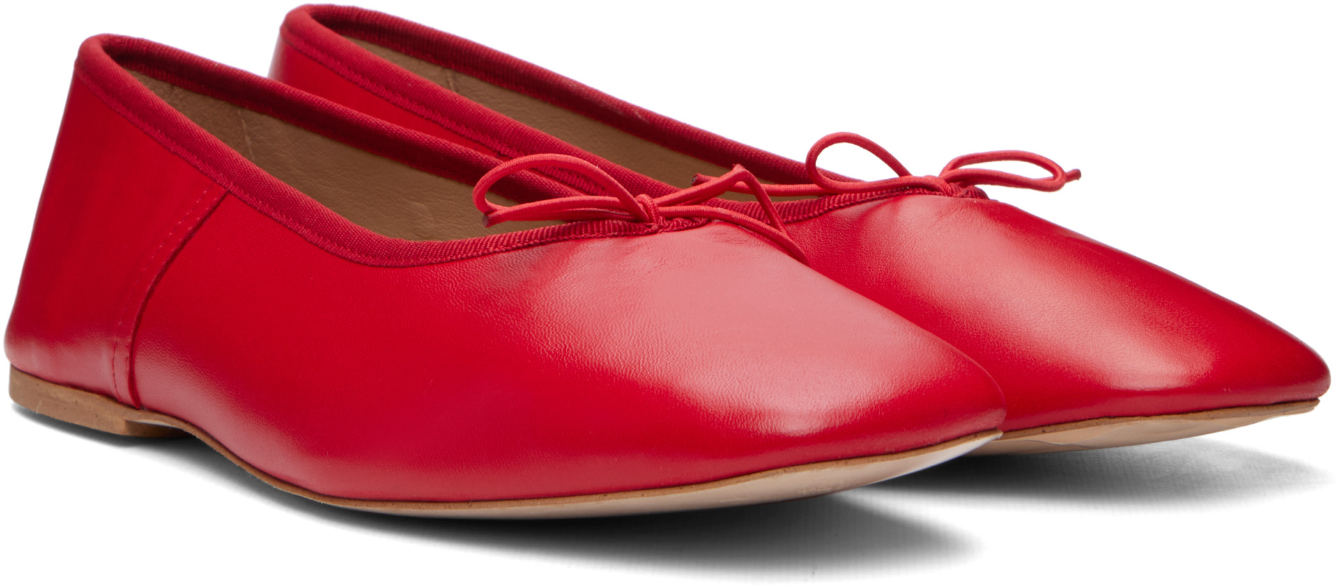 A.P.C. - Ballerines Cleo rouges