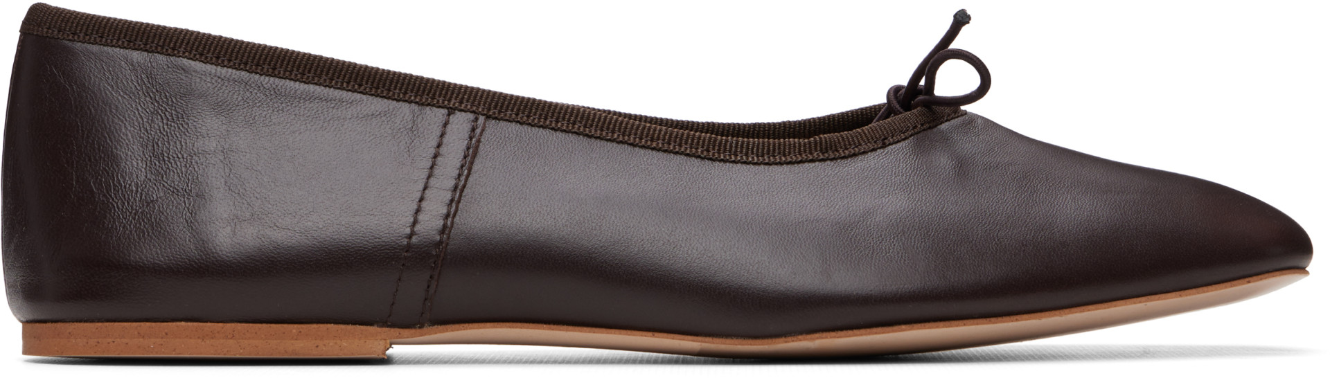 A.P.C. - Ballerines Cleo brunes