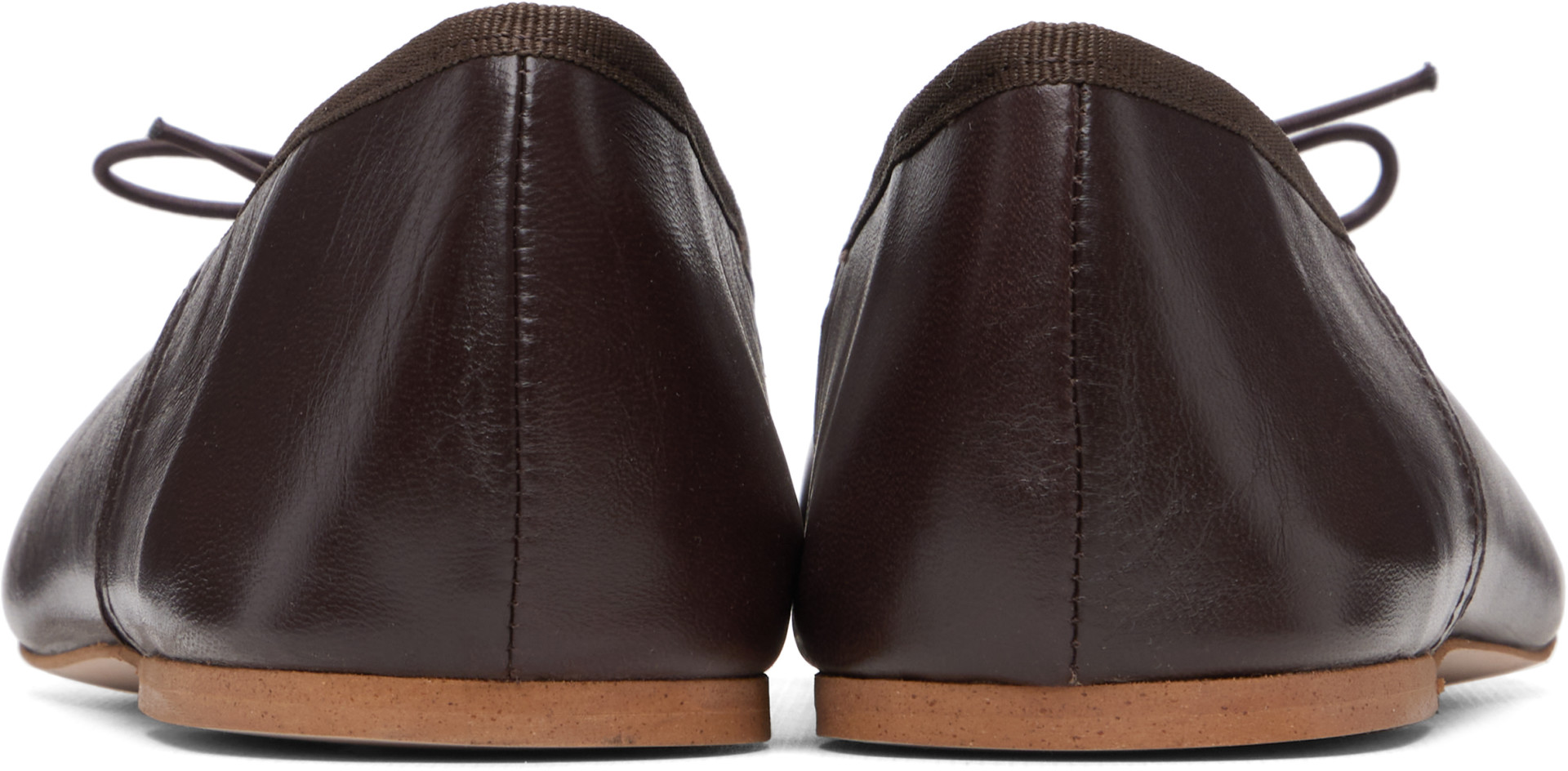 A.P.C. - Ballerines Cleo brunes