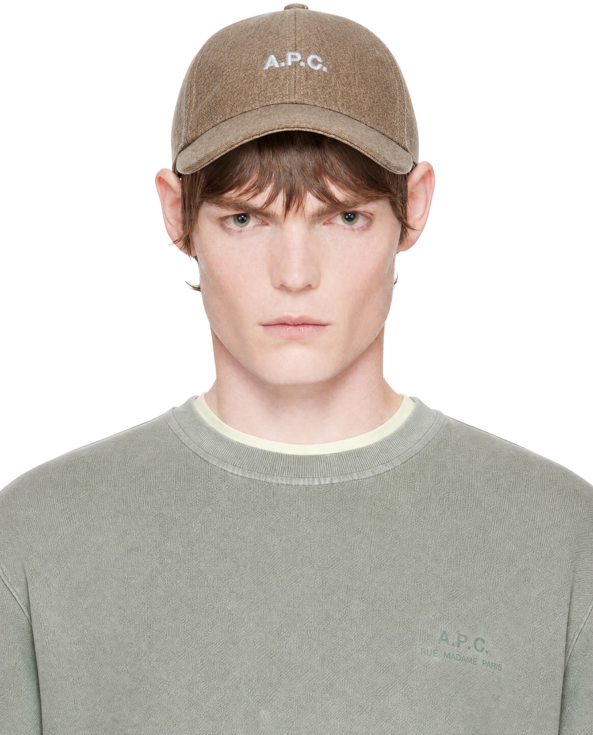 A.P.C. - Brown Charlie Baseball Cap