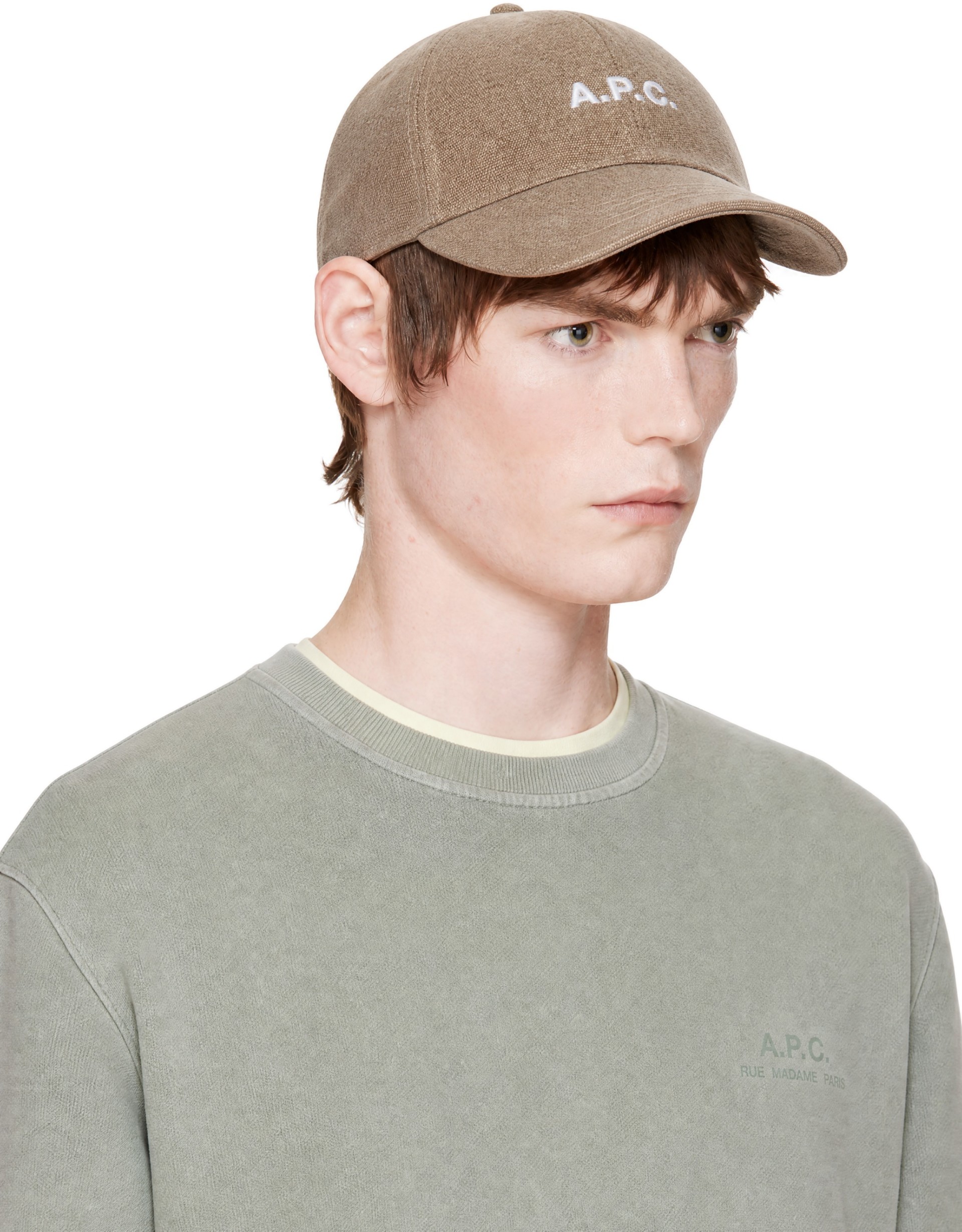 A.P.C. - Brown Charlie Baseball Cap