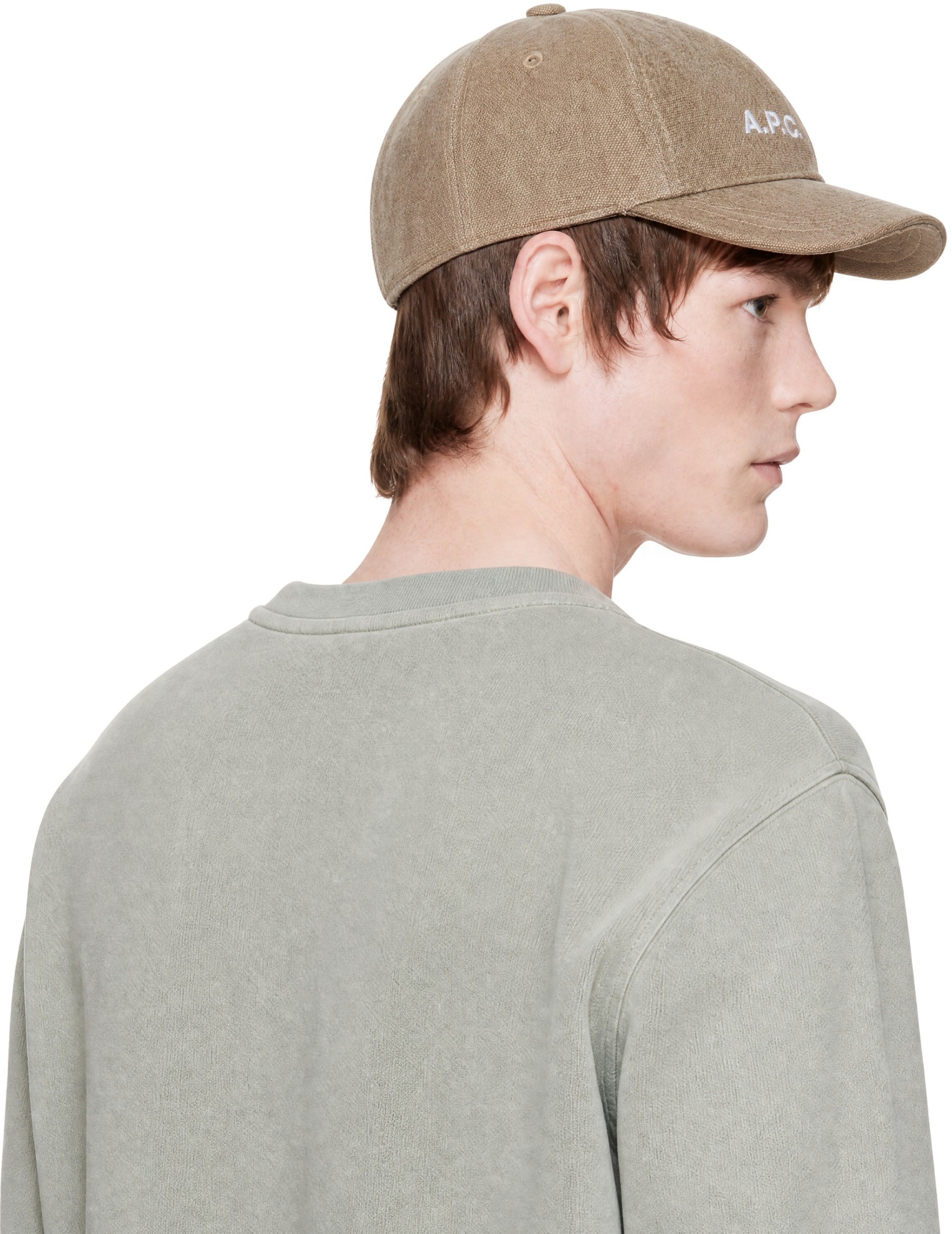 A.P.C. - Brown Charlie Baseball Cap