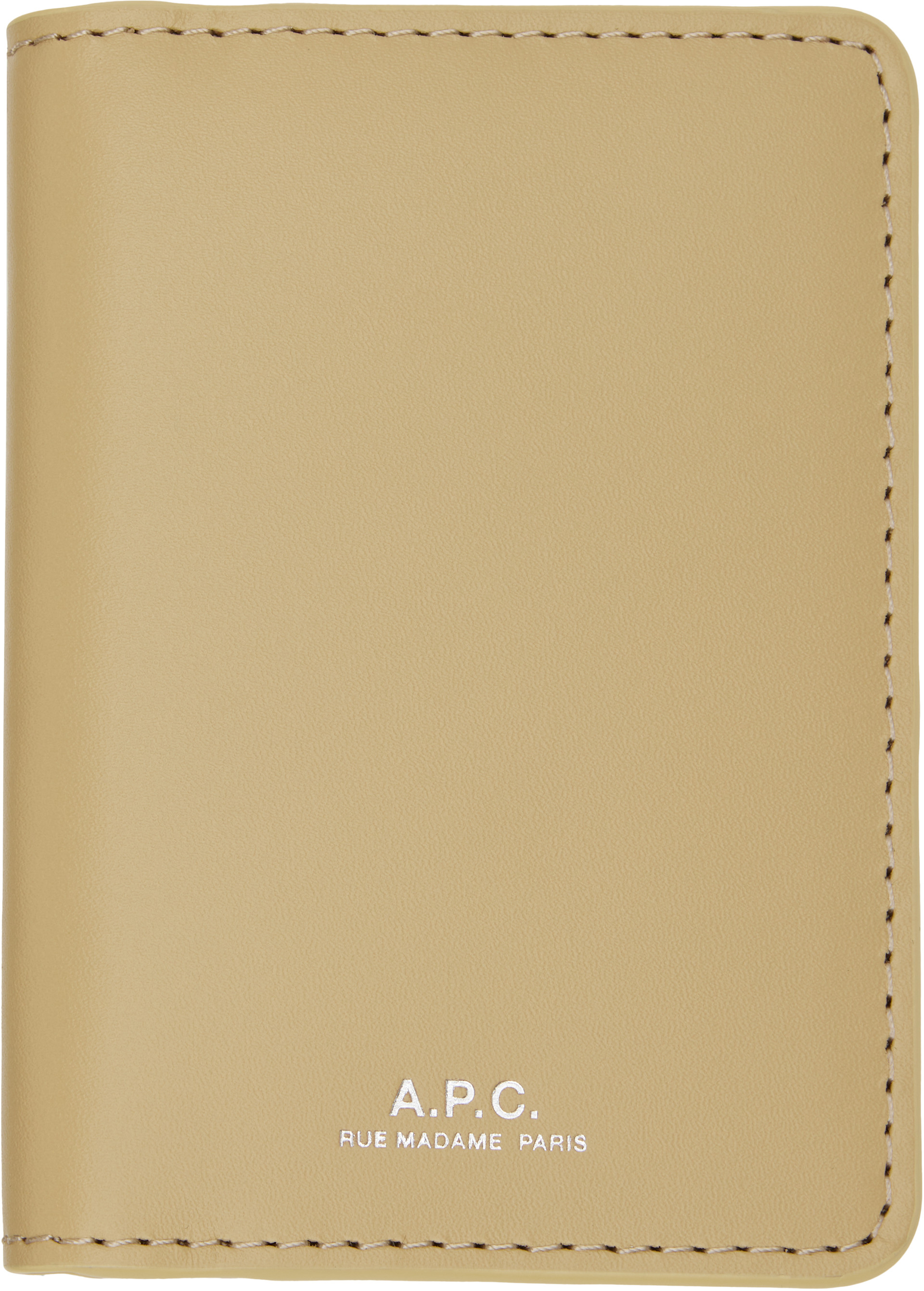 A.P.C. - Porte-carte Stefan beige