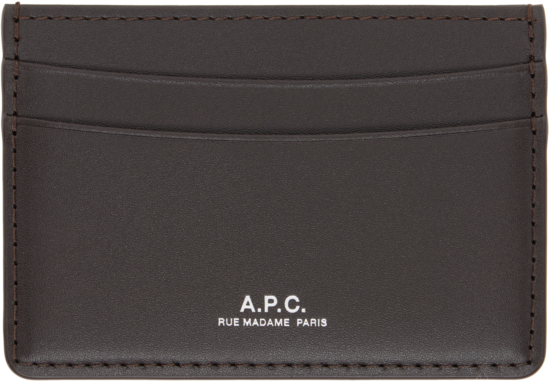 A.P.C. - Brown André Card Holder