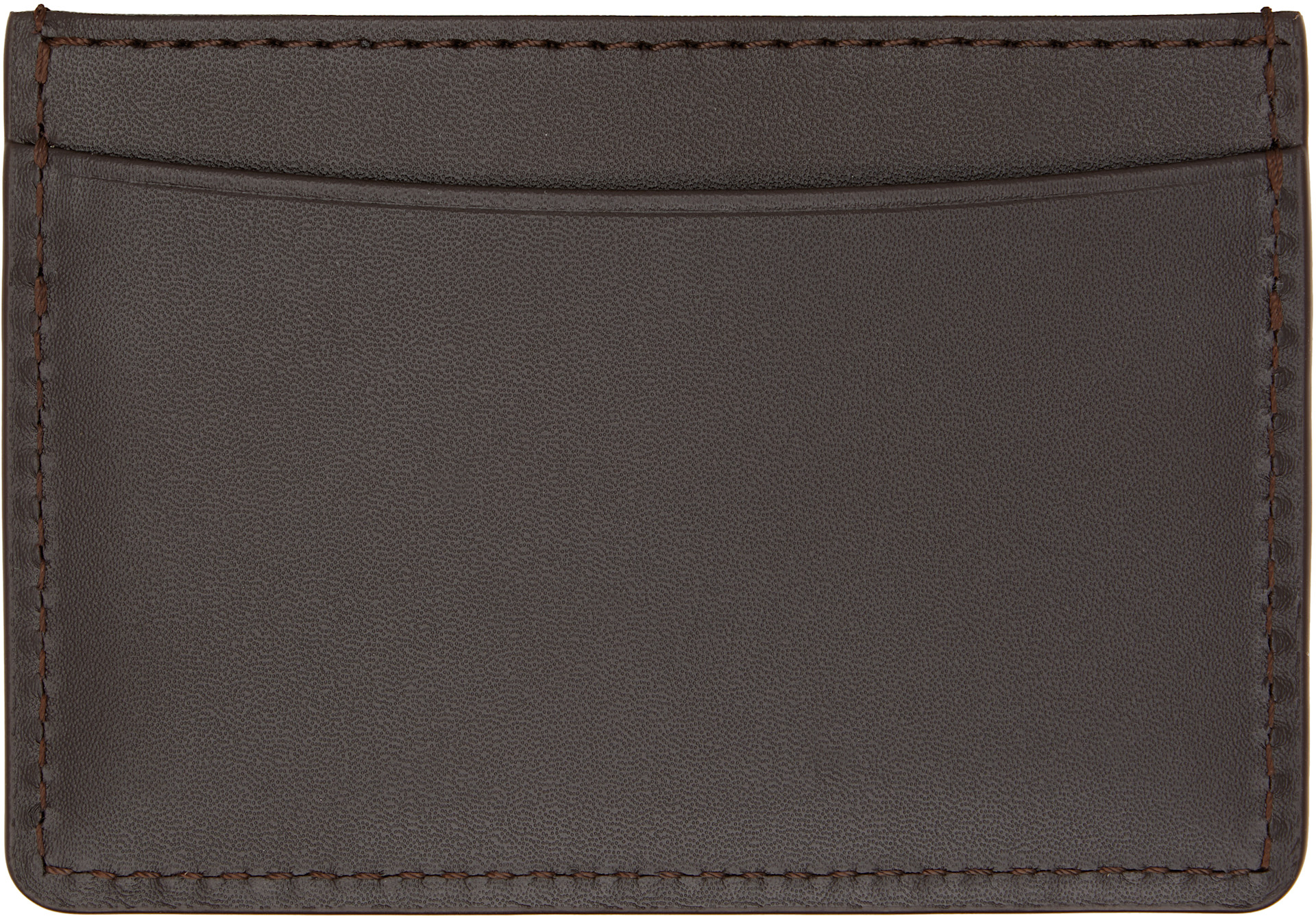 A.P.C. - Porte-carte André brun
