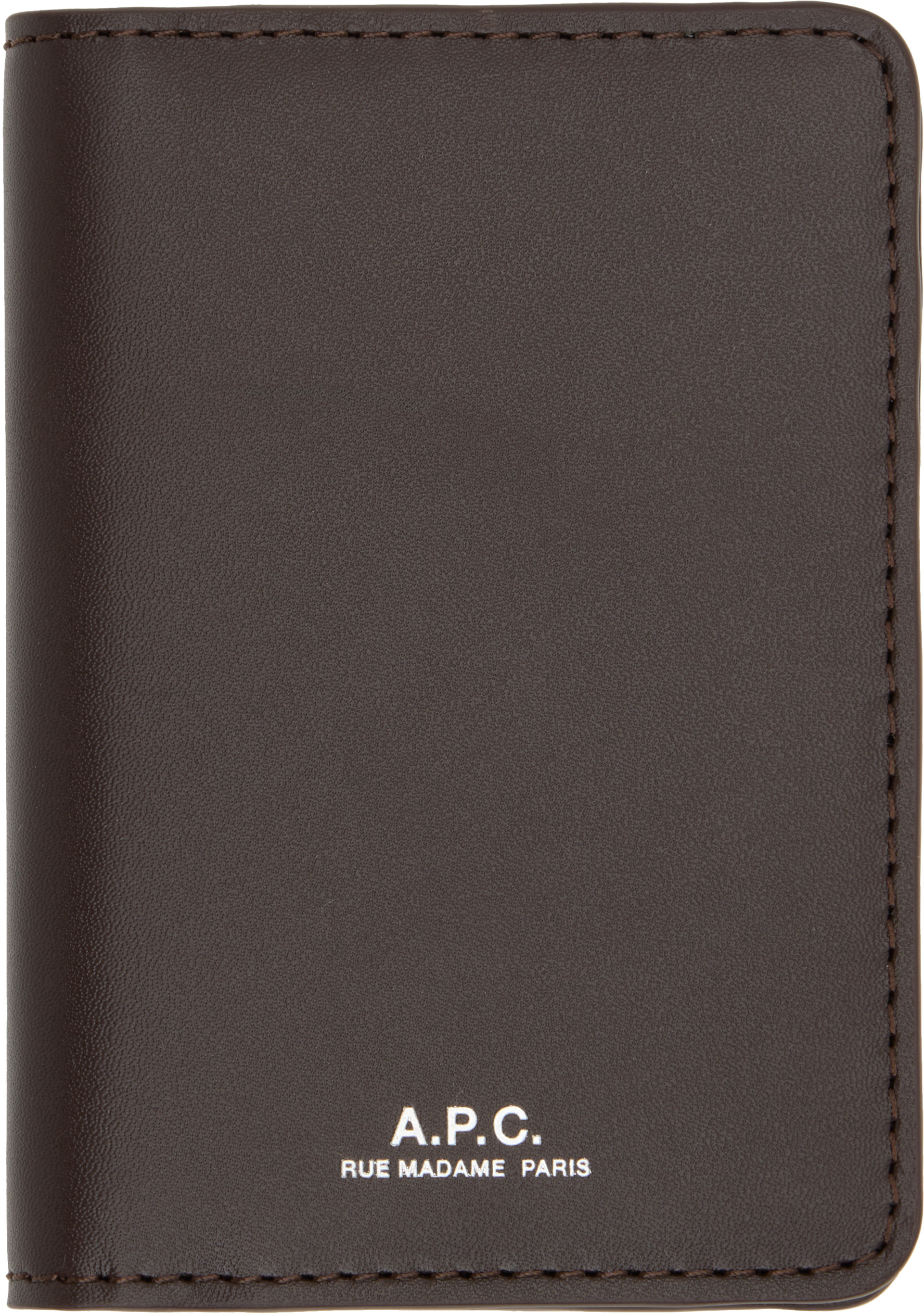 A.P.C. - Brown Stefan Card Holder