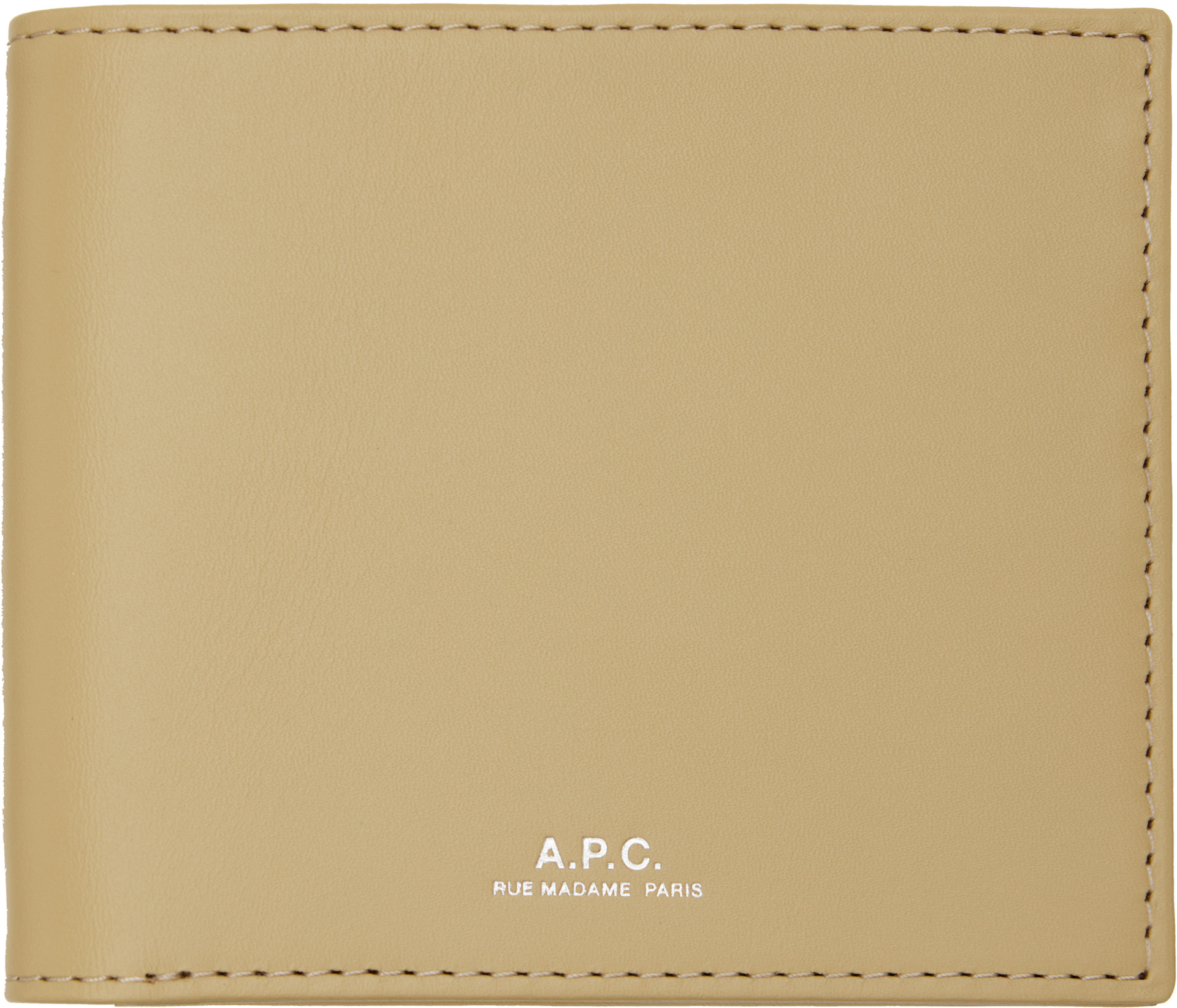 A.P.C. - Portefeuille Aly beige