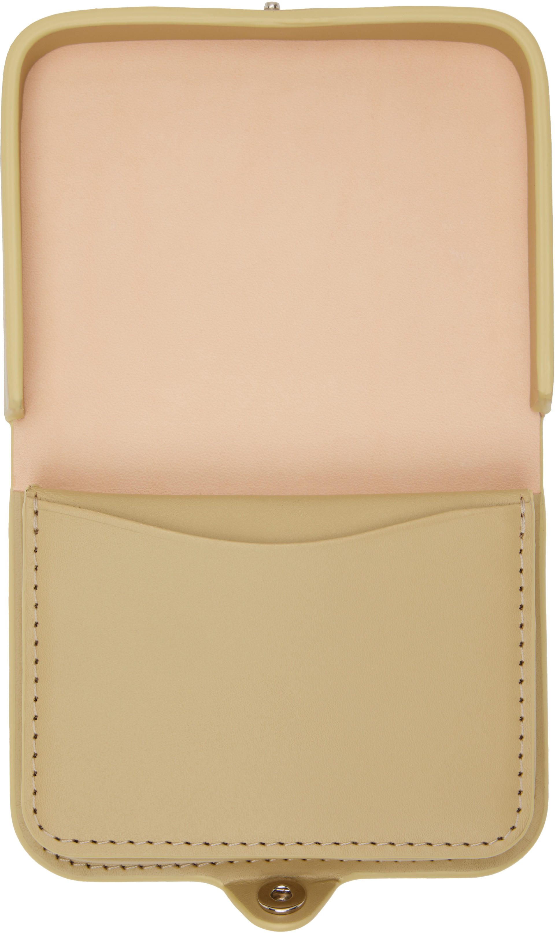 A.P.C. - Pochette à monnaie Josh beige