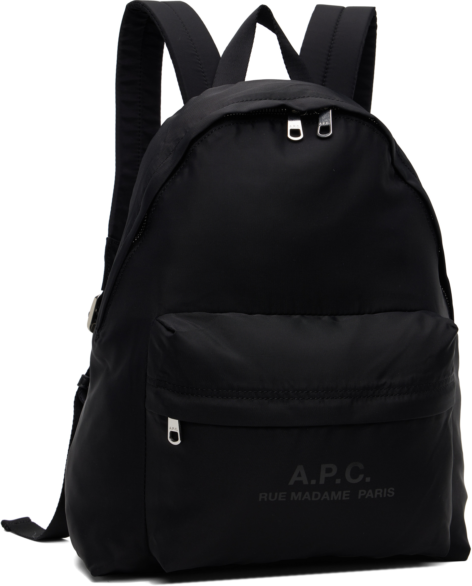 A.P.C. - Black Backstage Small Backpack