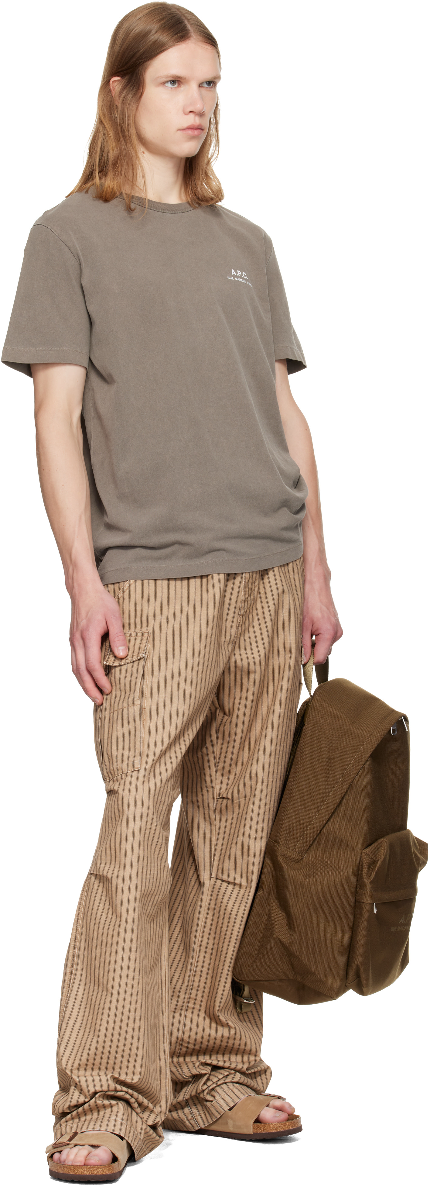 A.P.C. - Sac à dos kaki