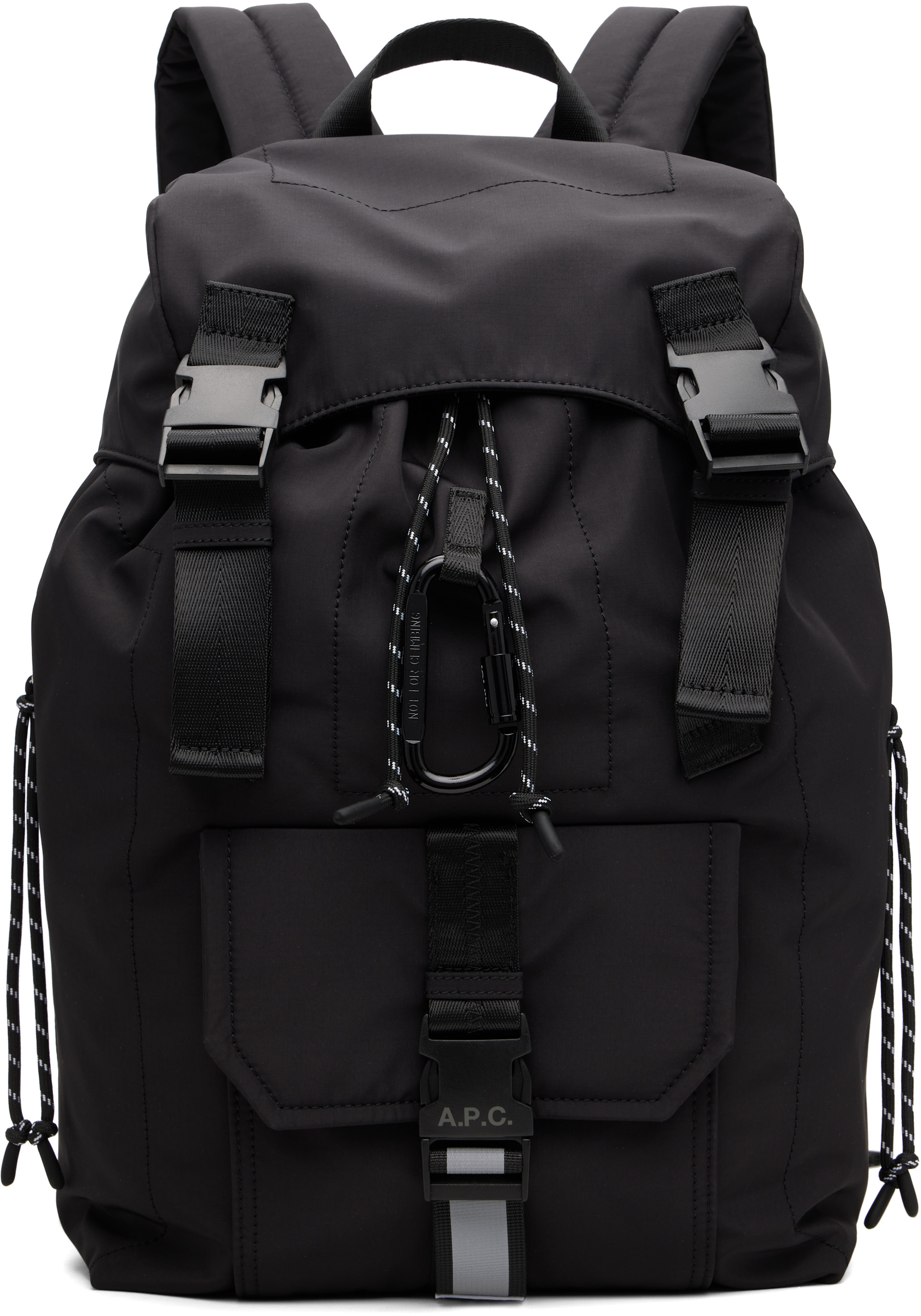 A.P.C. - Black Treck Backpack