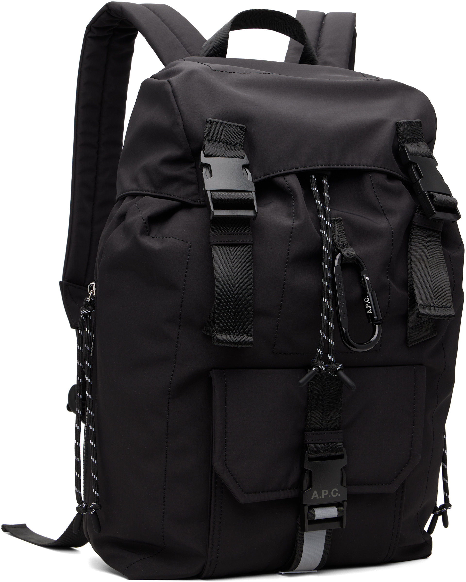 A.P.C. - Black Treck Backpack