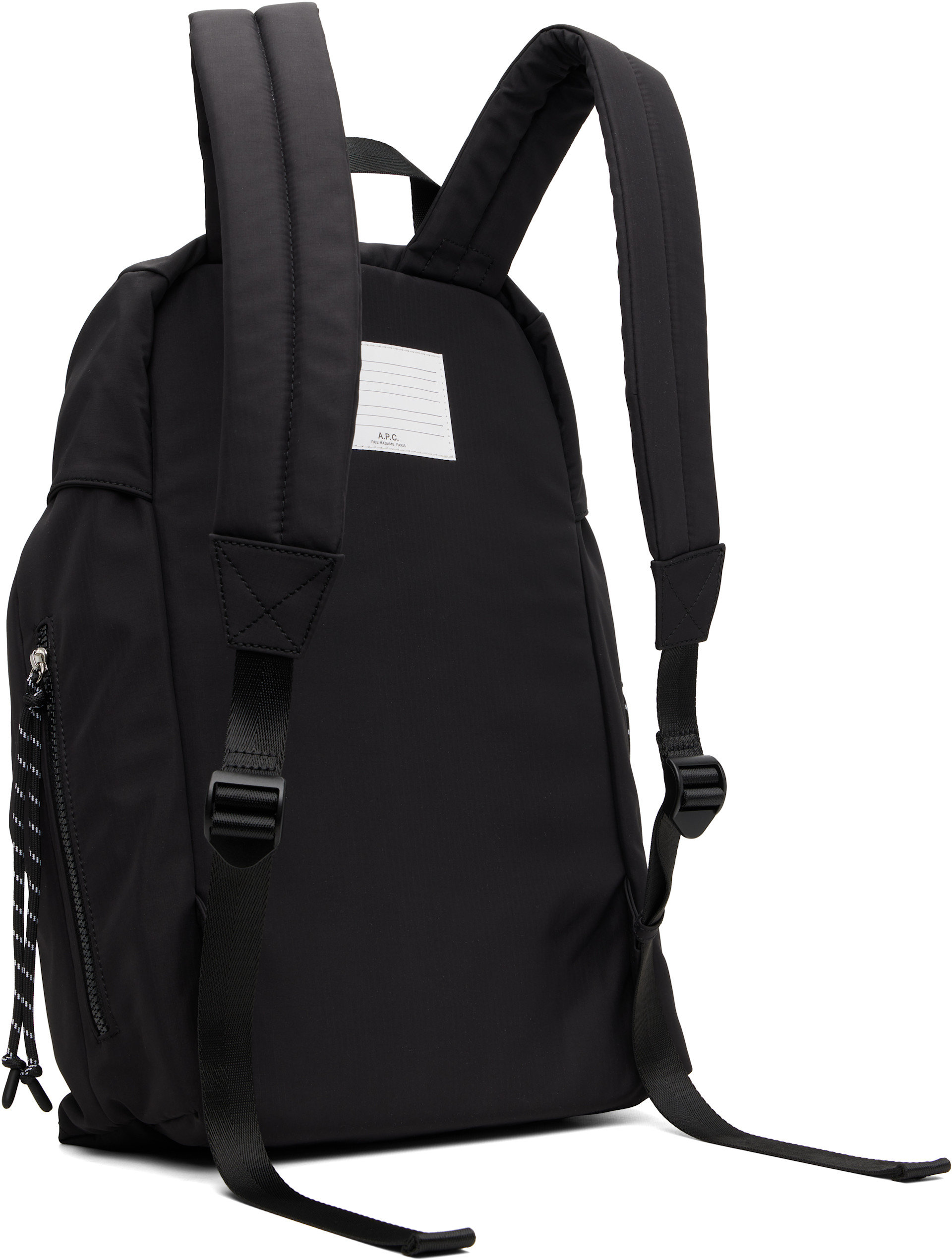 A.P.C. - Black Treck Backpack