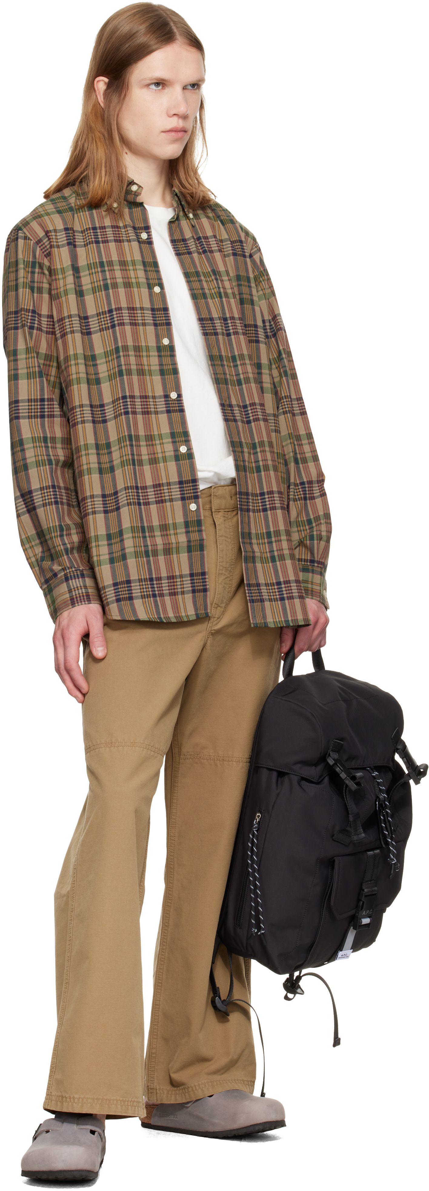A.P.C. - Black Treck Backpack