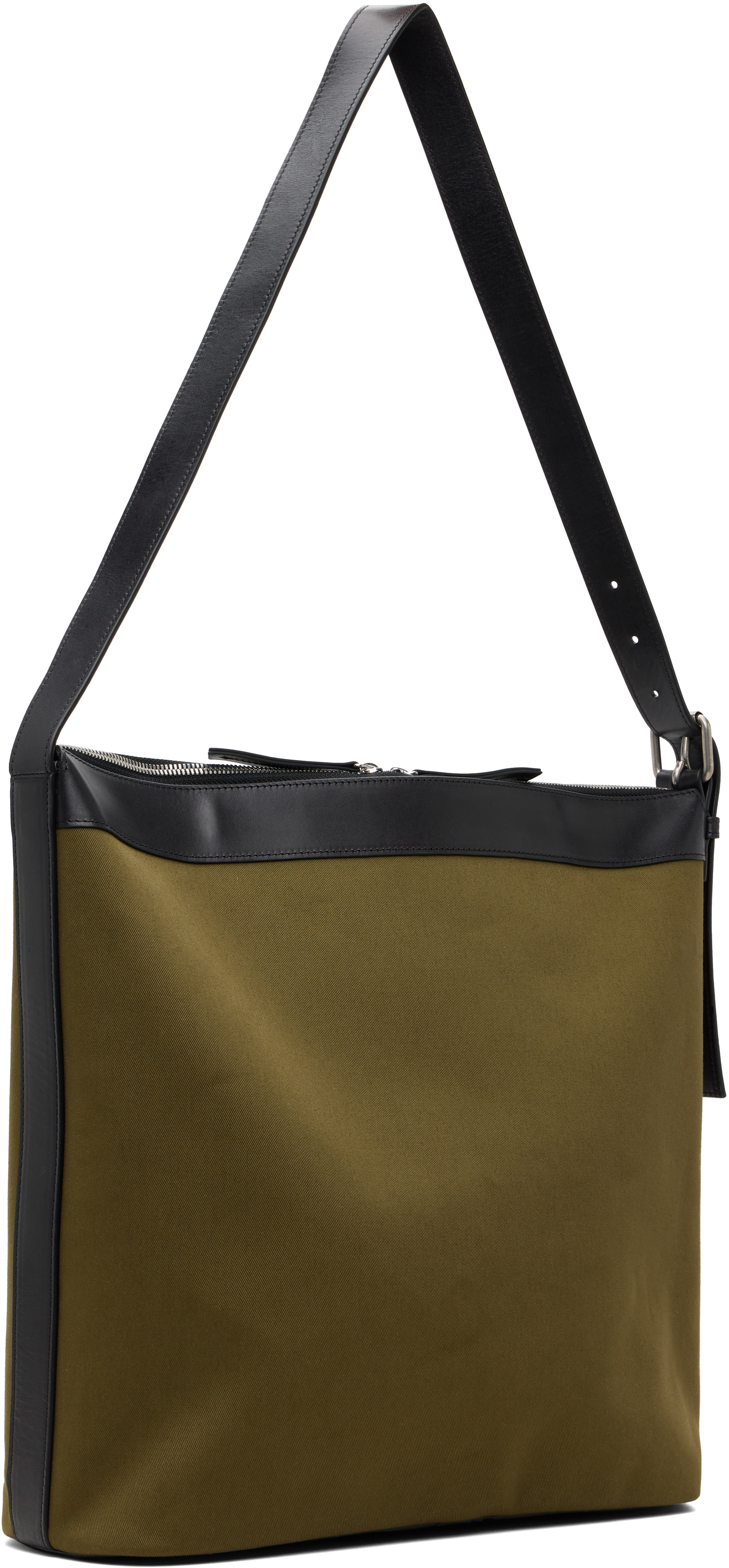 A.P.C. - Khaki Vera Maxi Biker Bag