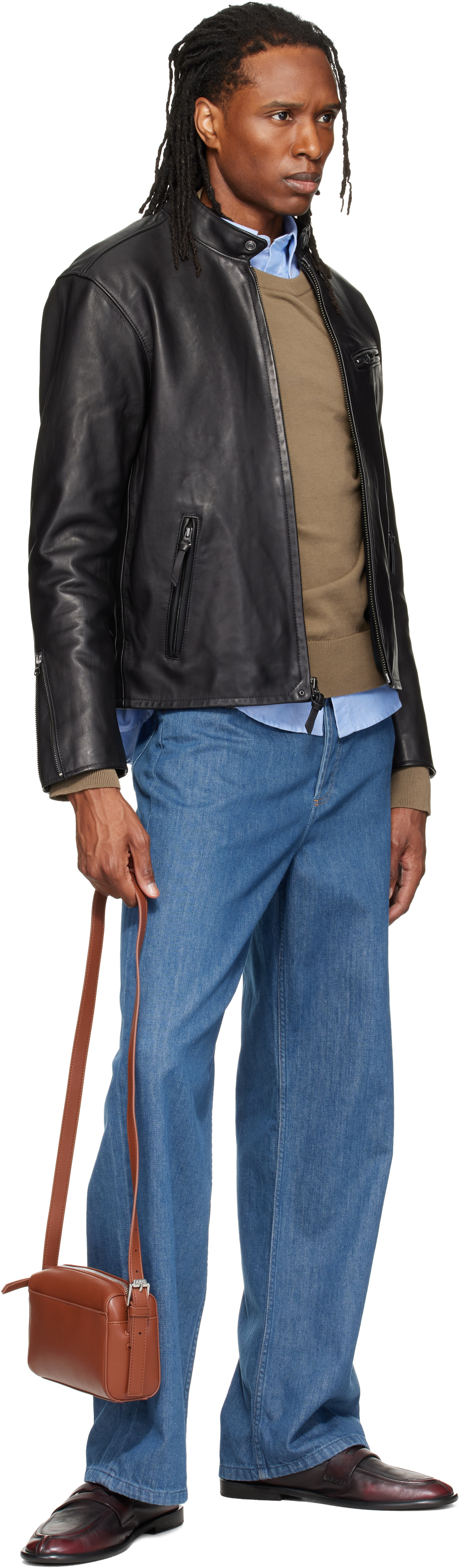 A.P.C. - Sac caméra Nino brun clair