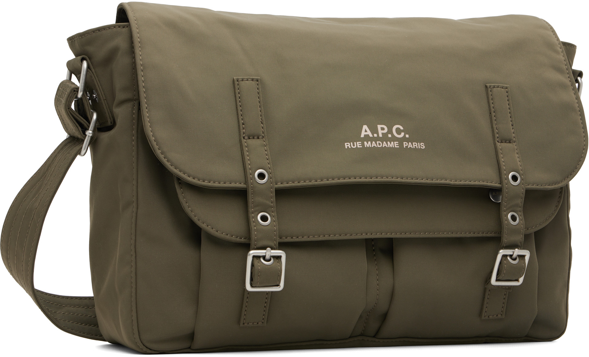 A.P.C. - Sac messager Archive kaki