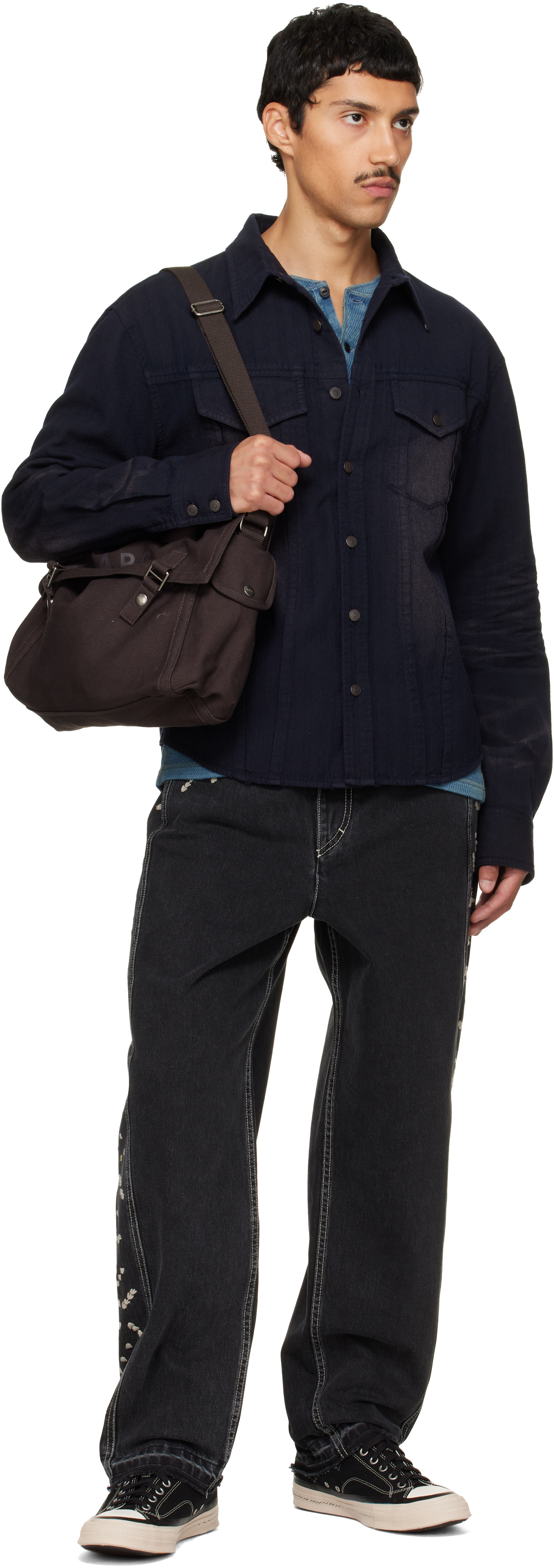 A.P.C. - Brown Recuperation Messenger Bag