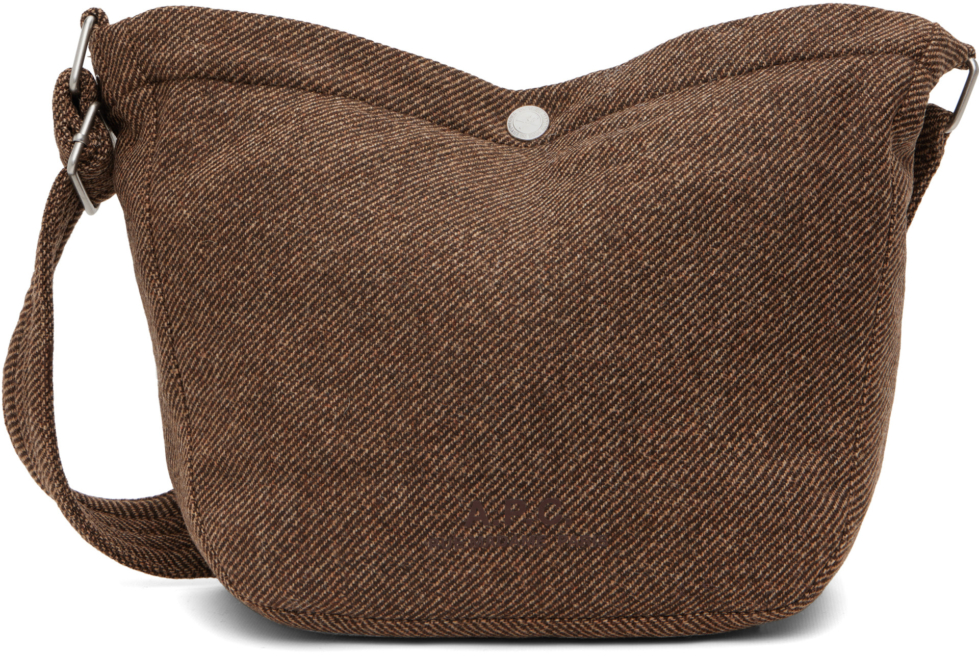 A.P.C. - Petit sac Journal brun