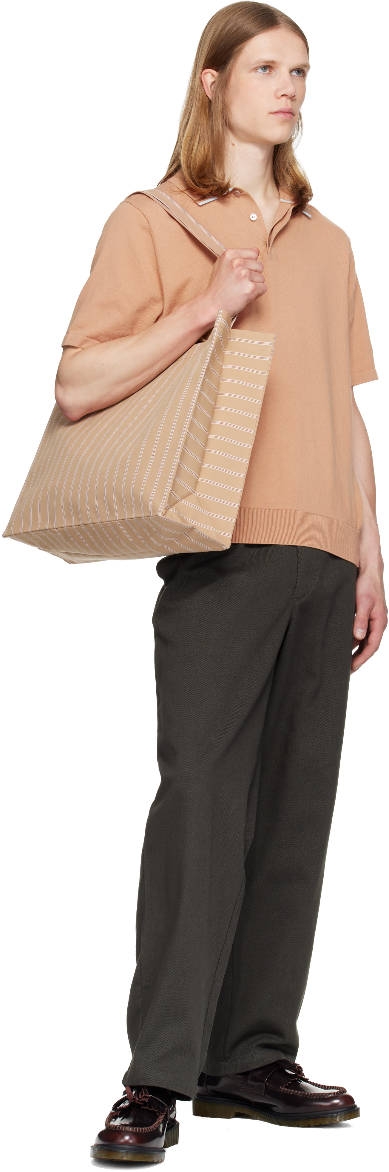 A.P.C.: Beige Diane Shopping Tote | SSENSE