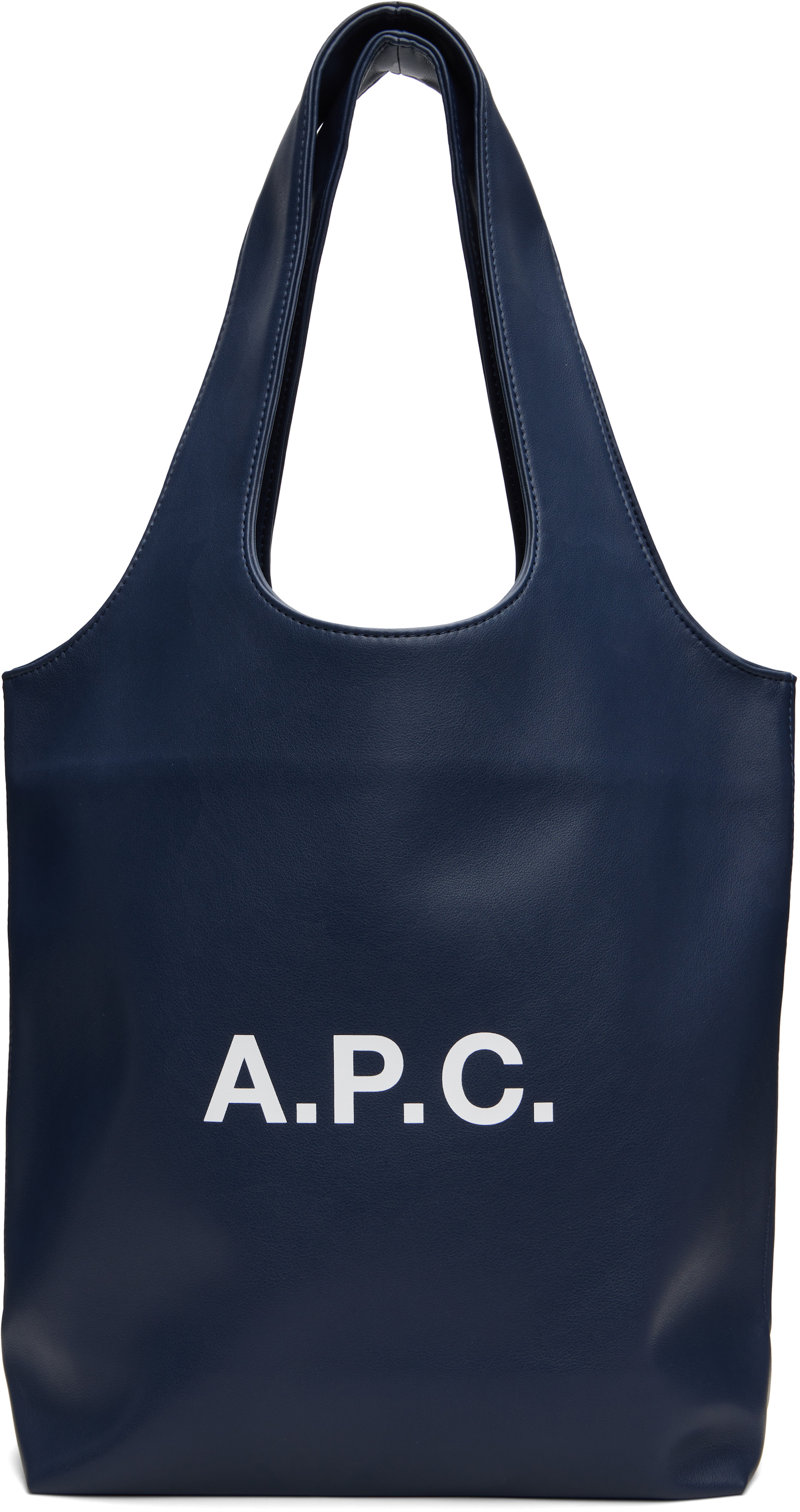 A.P.C. - Petit cabas bleu marine - Ninon