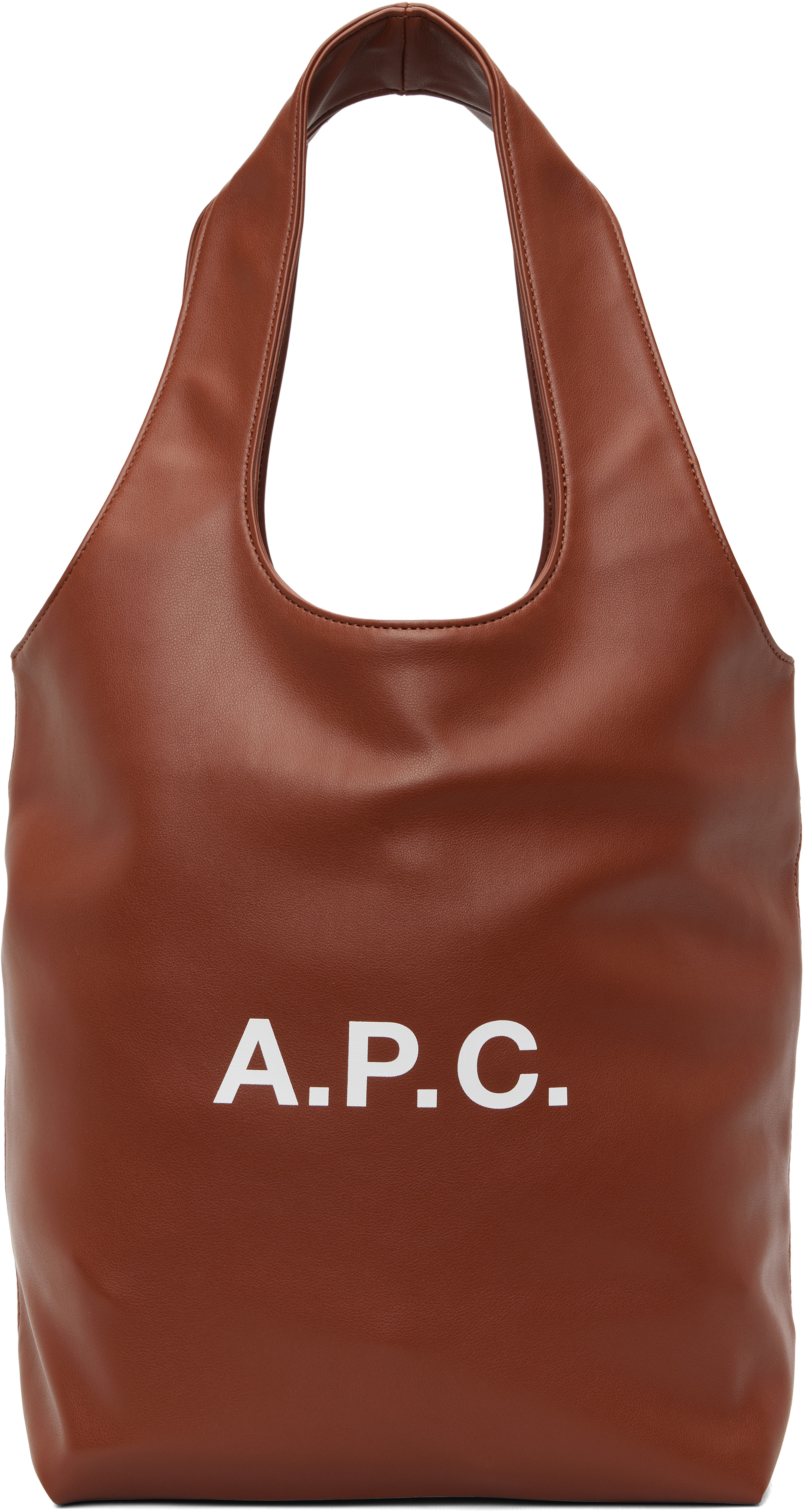 A.P.C. - Petit cabas brun - Ninon