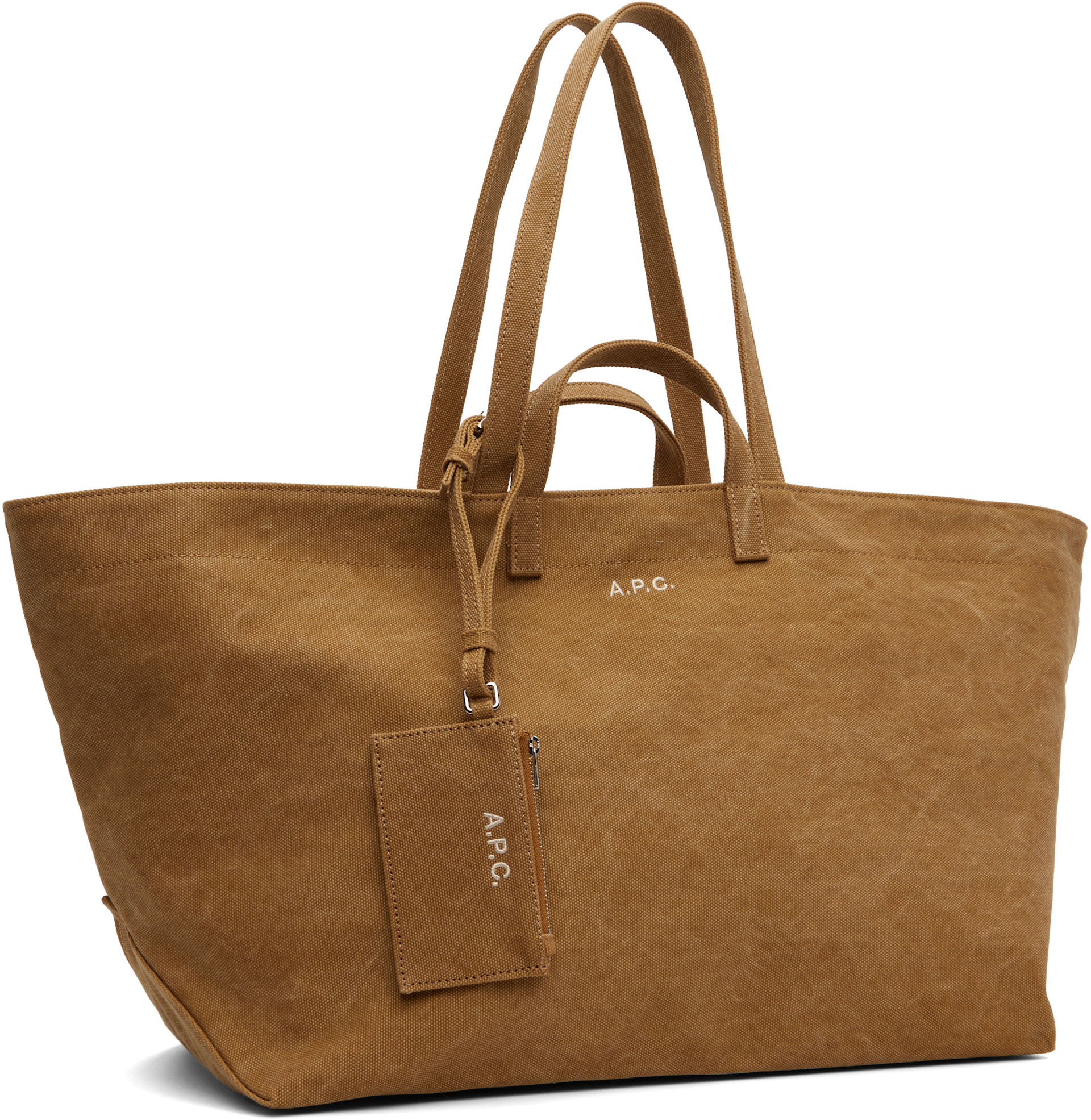 A.P.C. - タン 'Le Drummer' トートバッグ