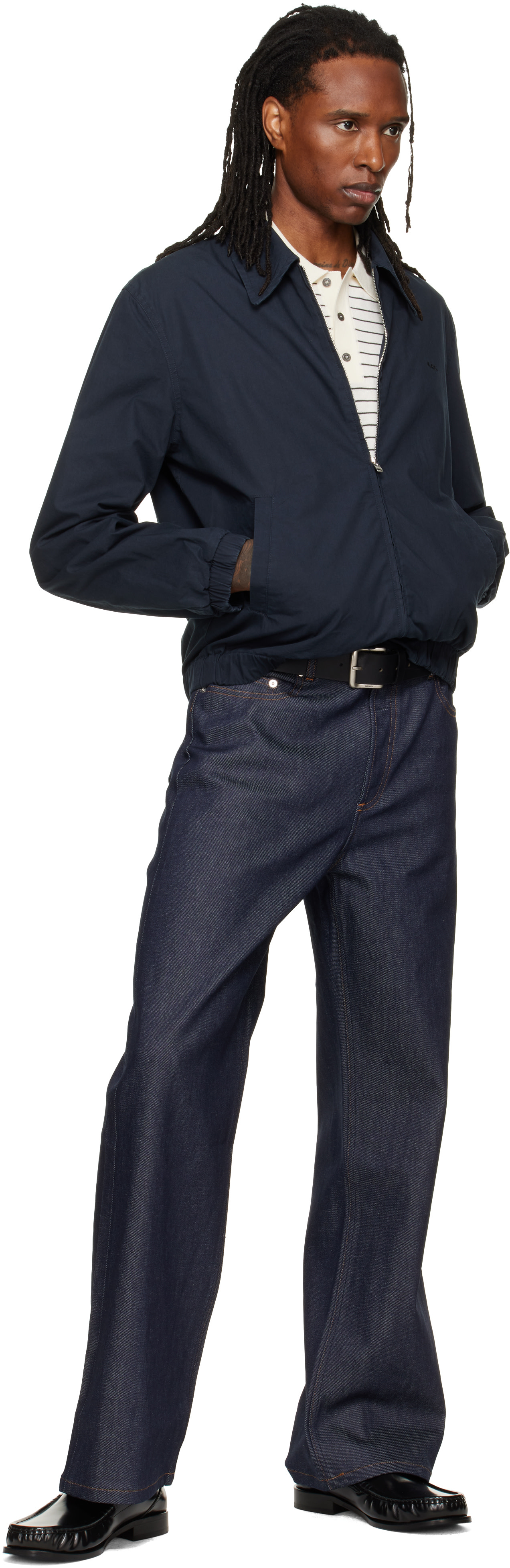 A.P.C. - Blouson William bleu marine