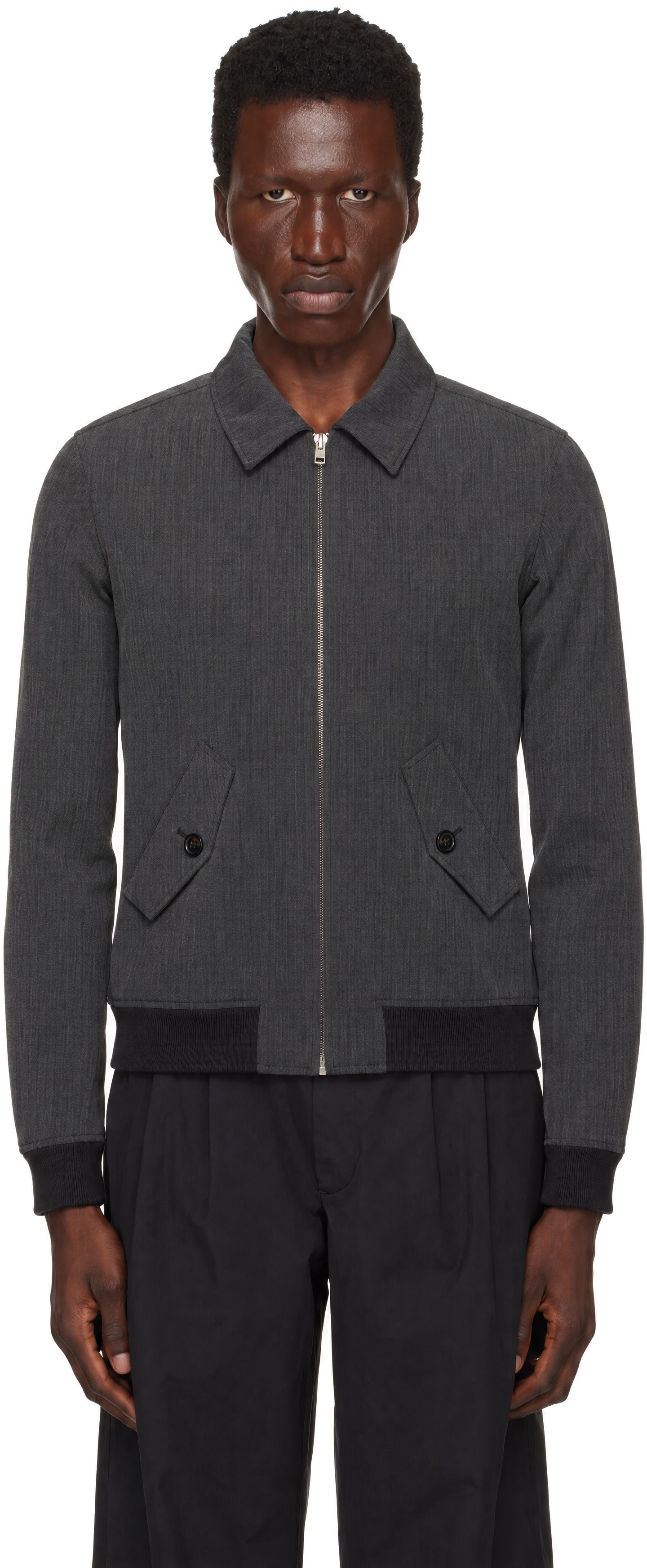 A.P.C. - Gray Gaspard Cotton-Wool Blend Jacket