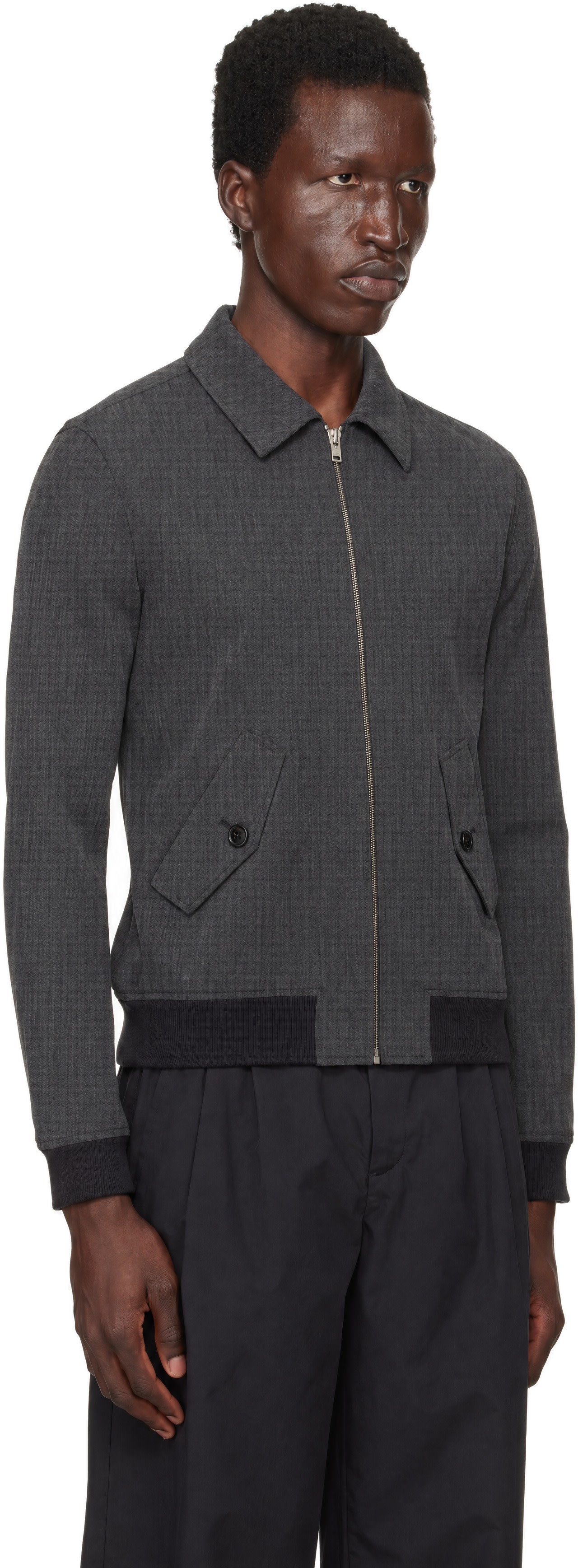 A.P.C. - Gray Gaspard Cotton-Wool Blend Jacket