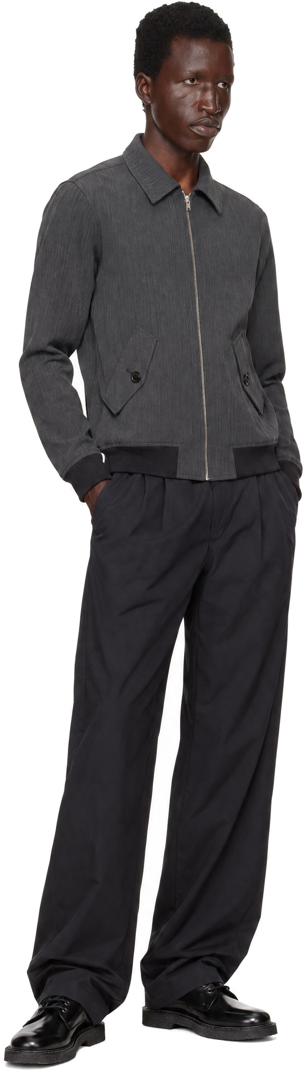 A.P.C. - Gray Gaspard Cotton-Wool Blend Jacket
