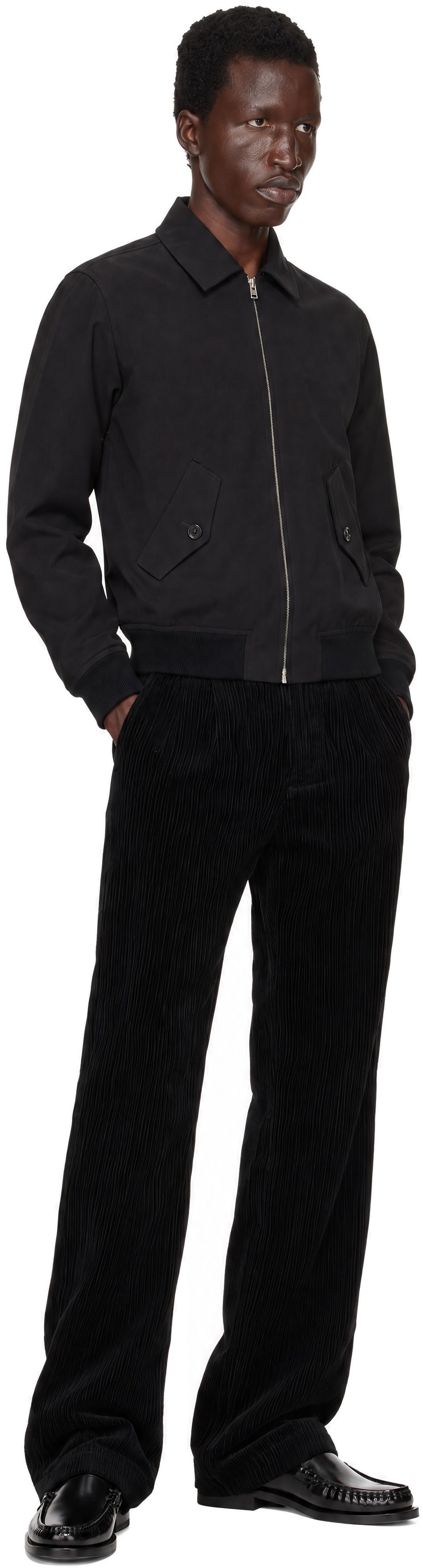 A.P.C. - Navy Gaspard Cotton-Wool Blend Jacket