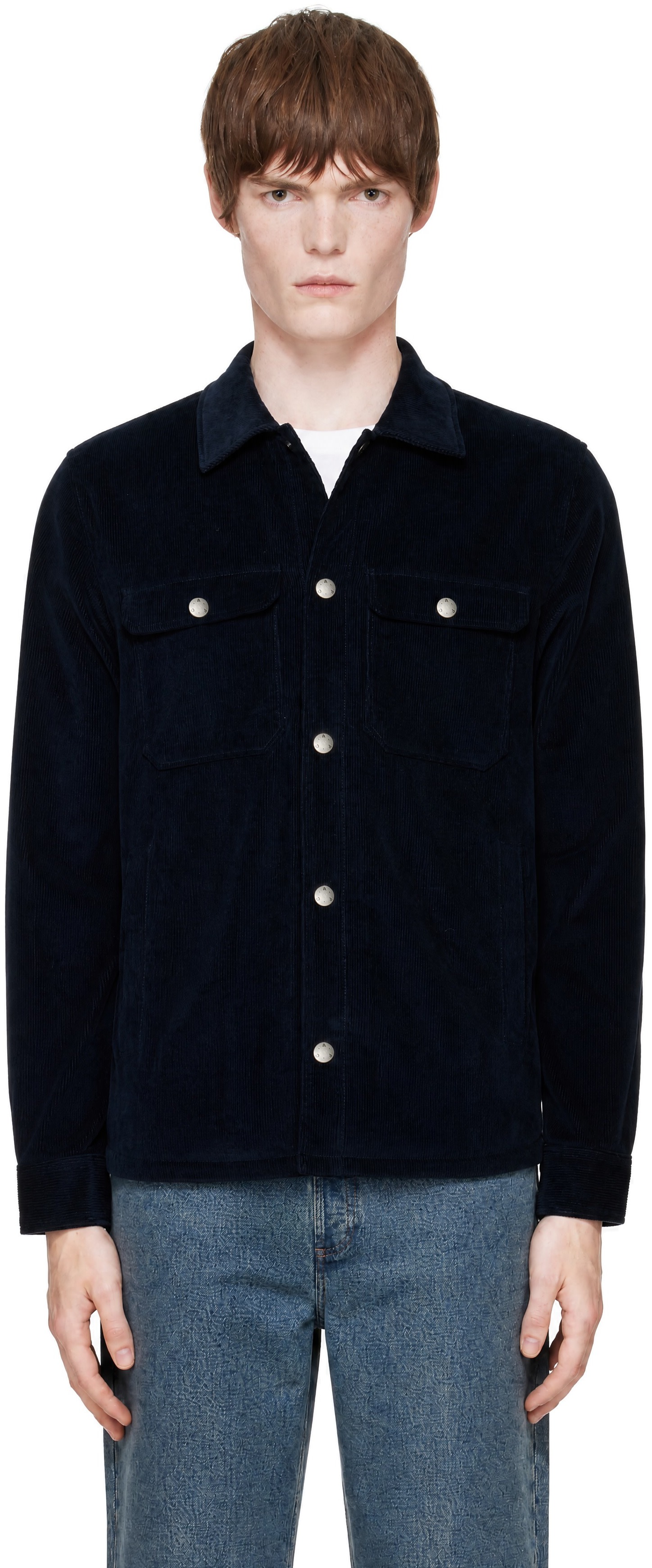 A.P.C. - Navy Alex Jacket
