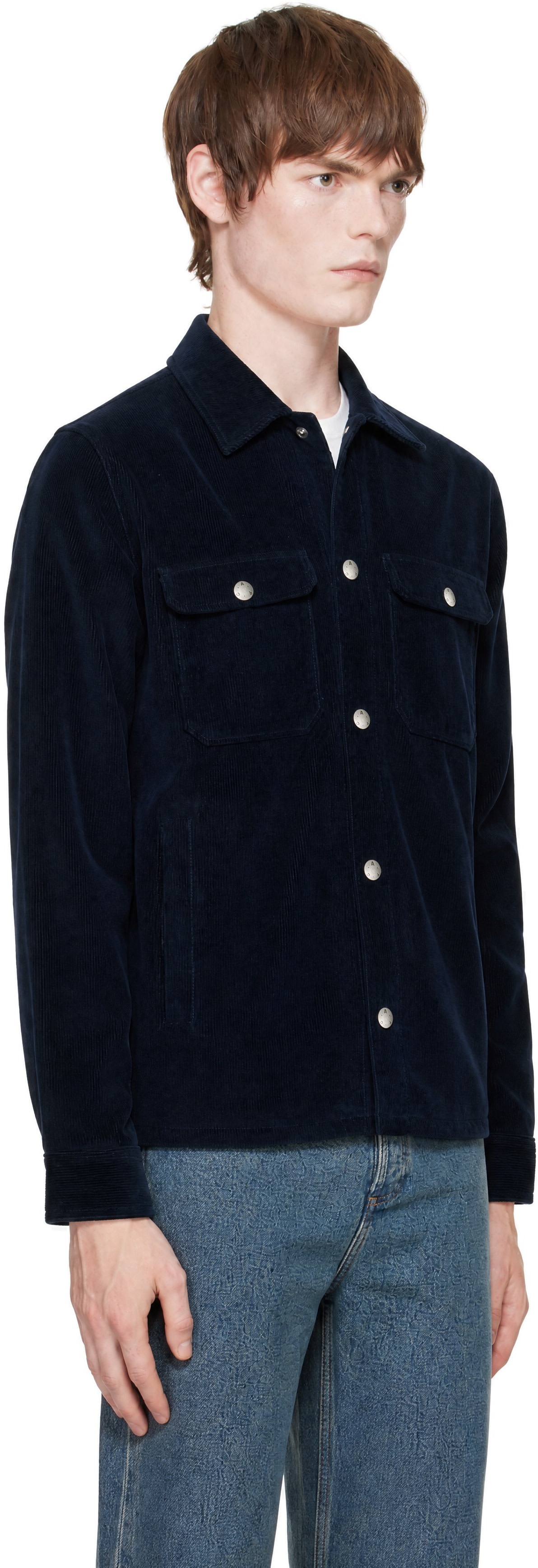 A.P.C. - Navy Alex Jacket
