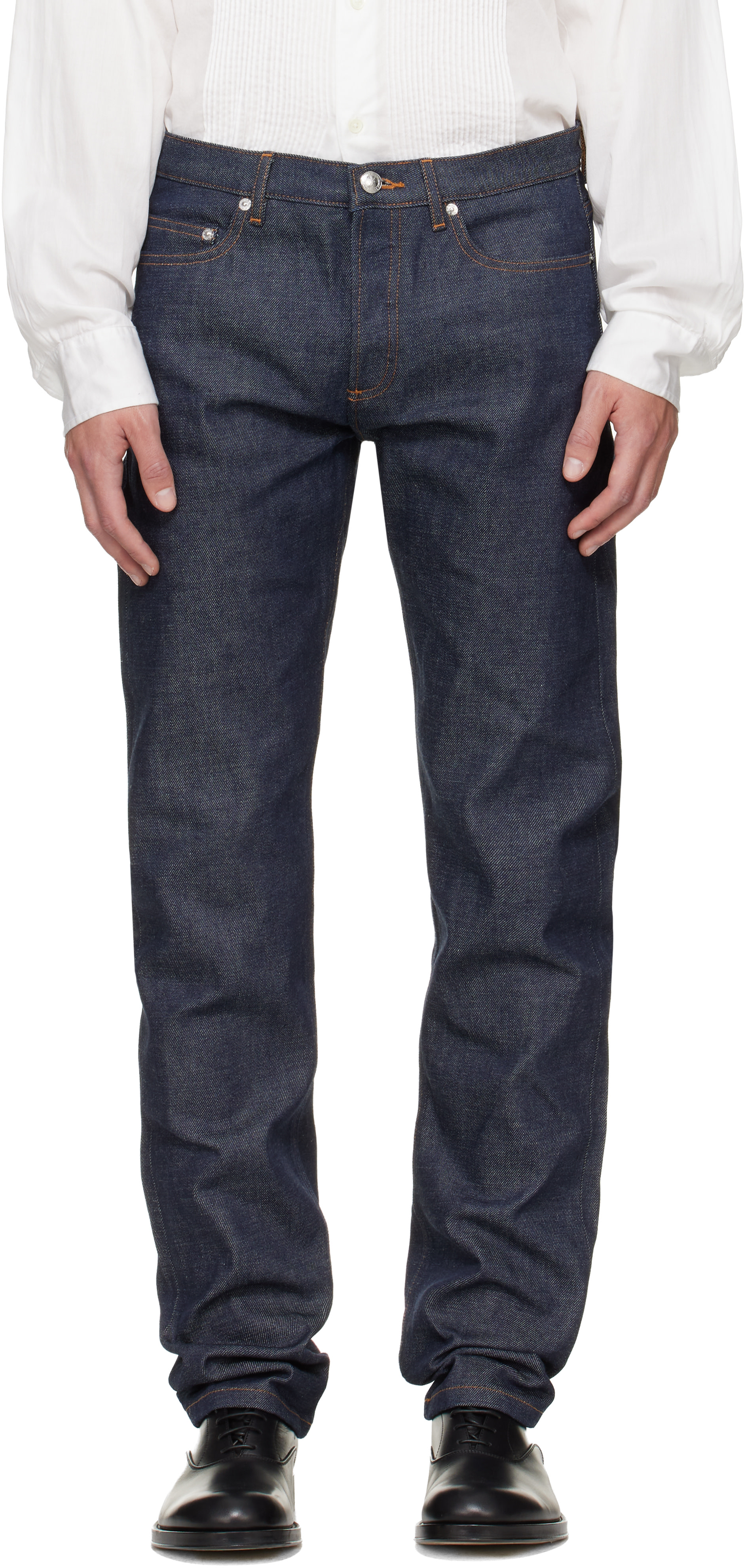 A.P.C. - Navy New Standard Jeans