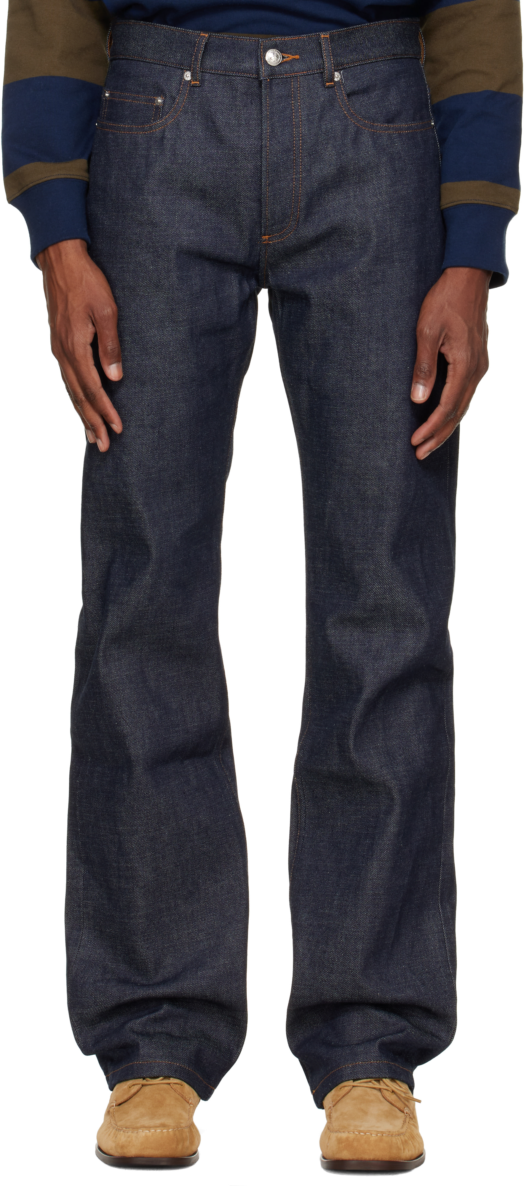 A.P.C. - Navy Rescue Jeans