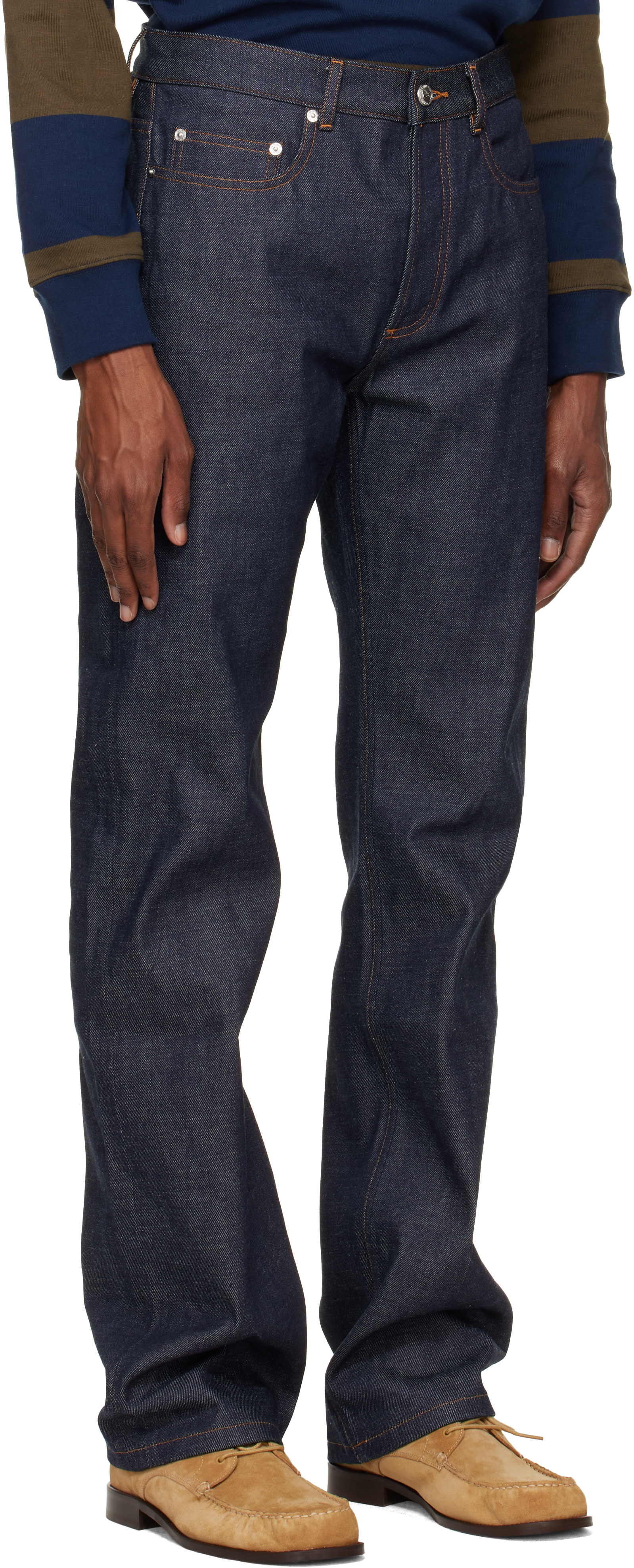 A.P.C. - Navy Rescue Jeans