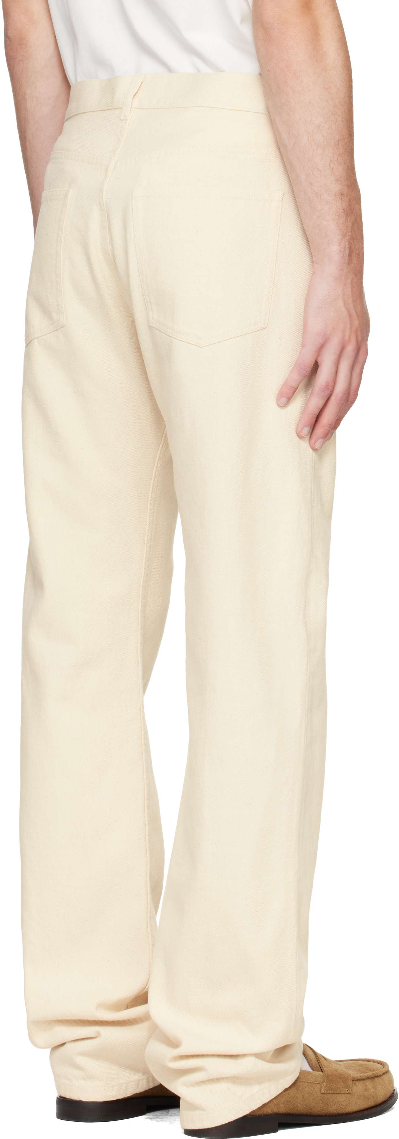 A.P.C. - Jean Rescue blanc cassé