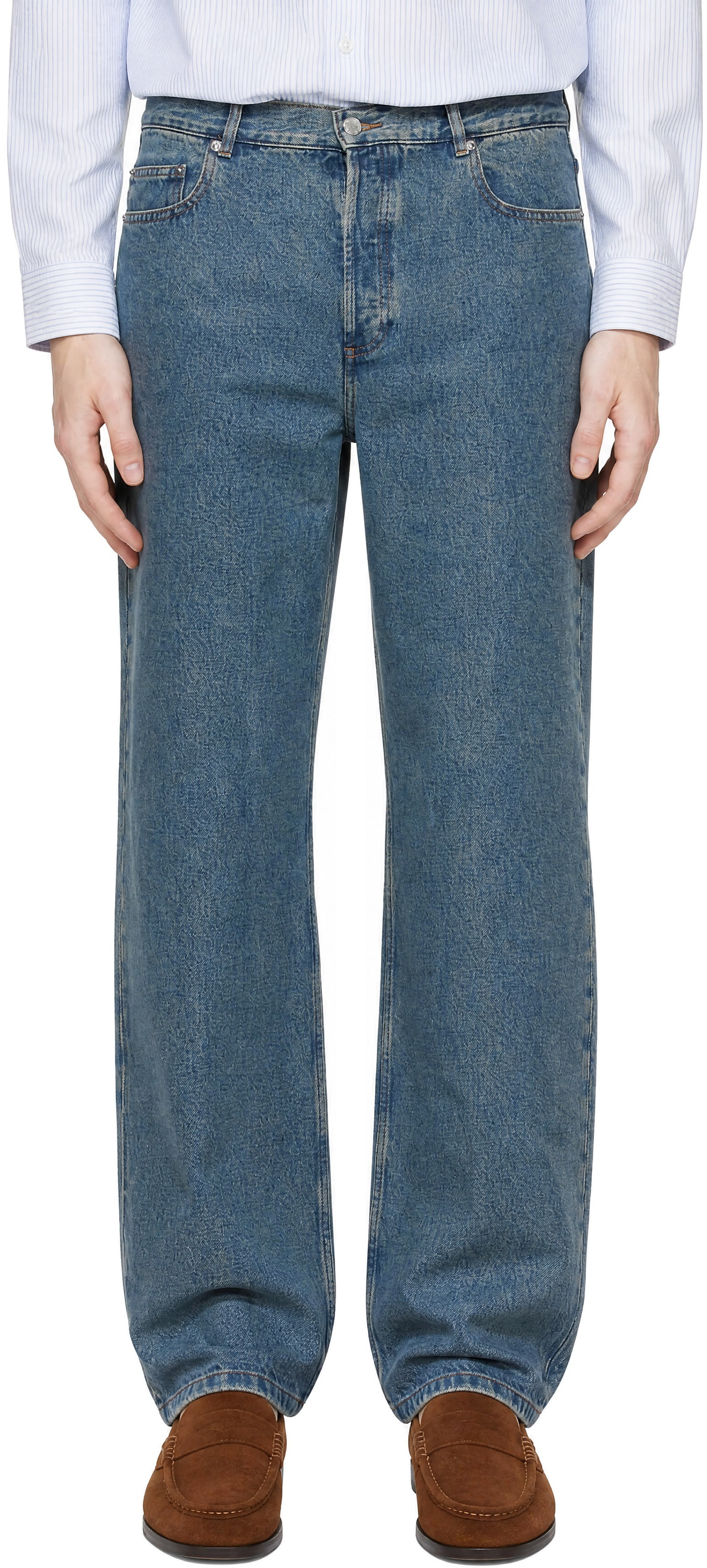 A.P.C. - Blue Aaron Jeans