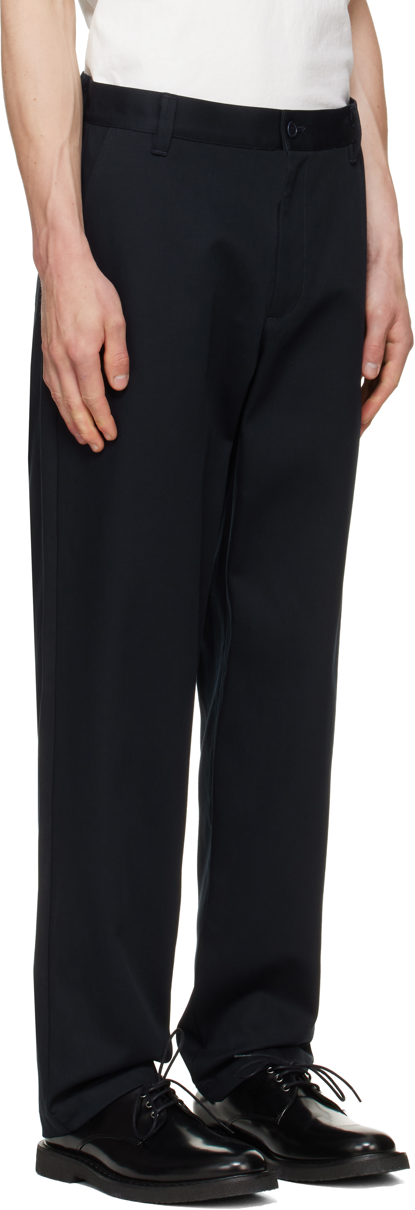 A.P.C. - Navy Lawrence Chino Trousers