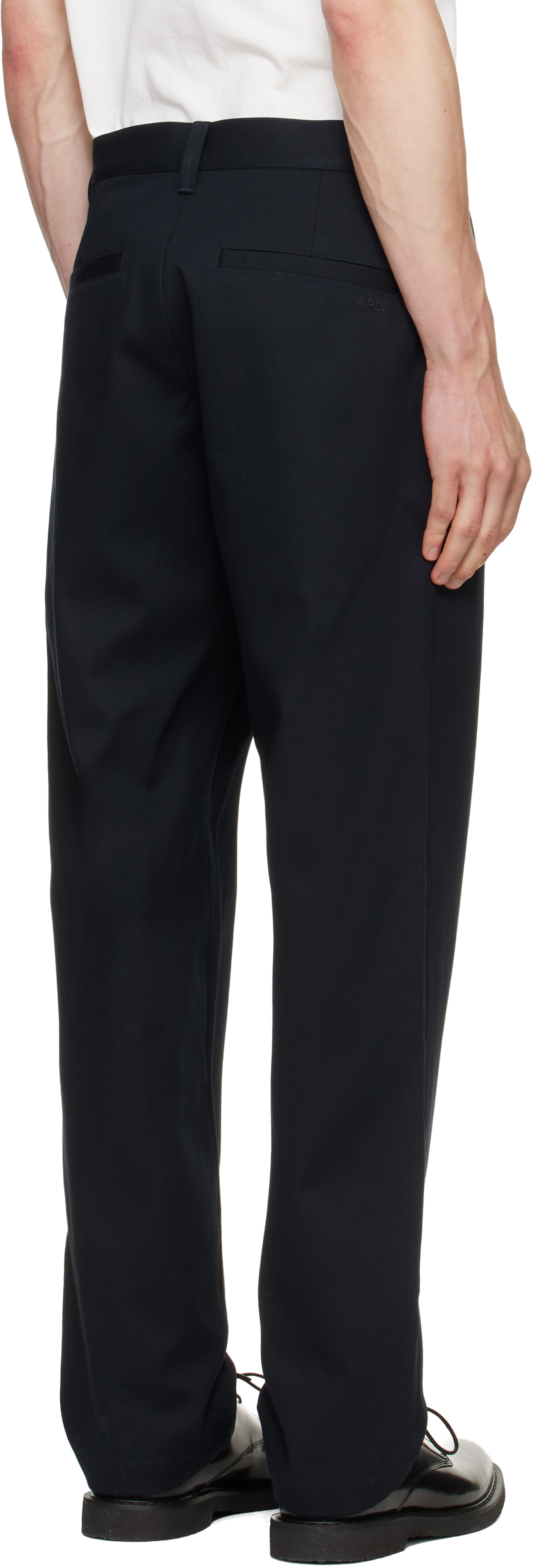 A.P.C. - Navy Lawrence Chino Trousers