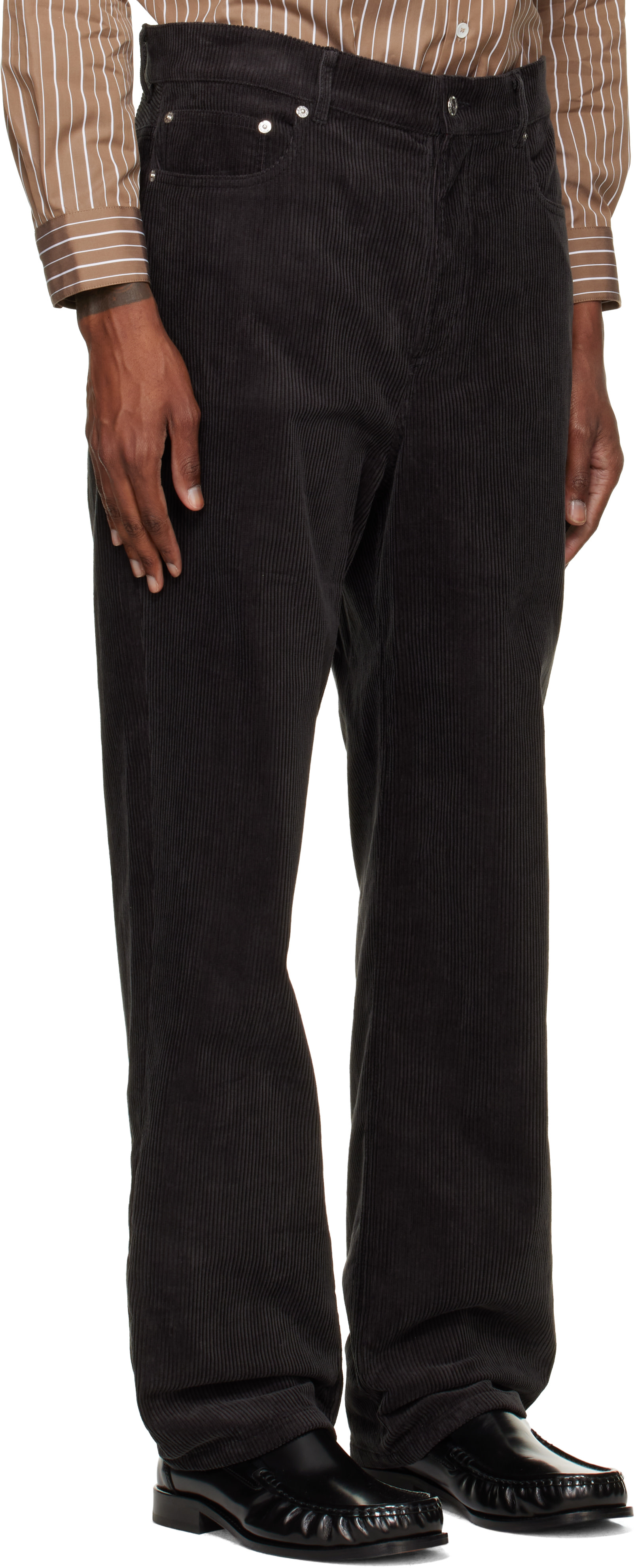A.P.C. - Gray Solal Trousers