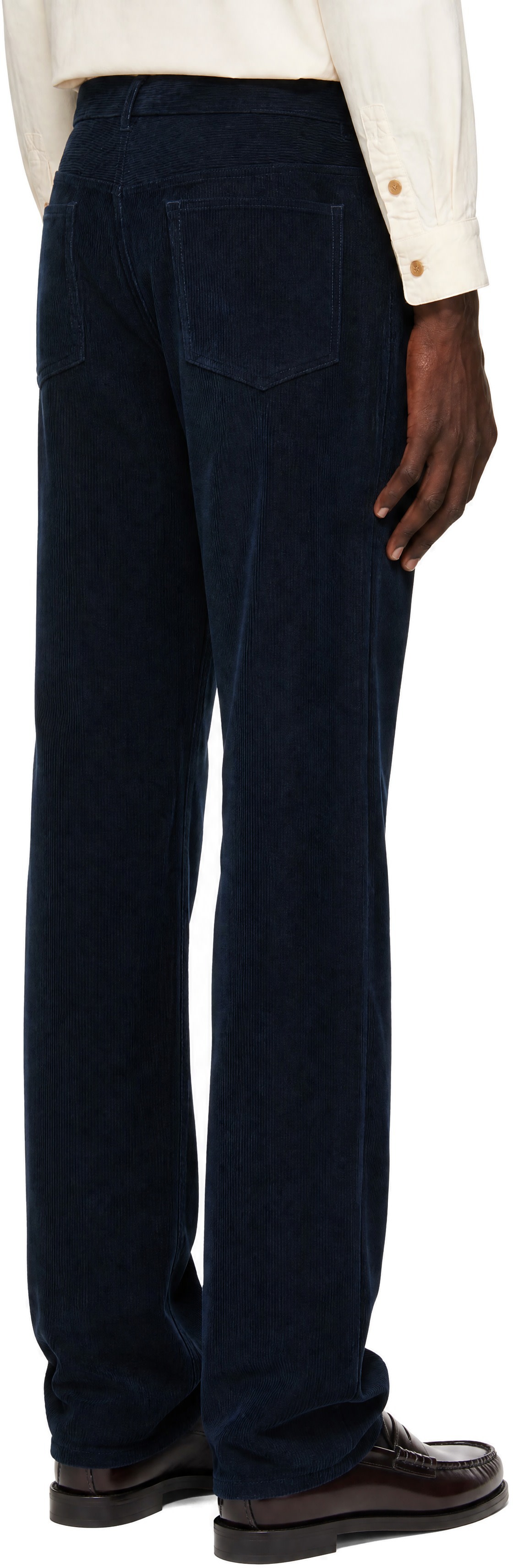 A.P.C. - Navy Fairfax Trousers