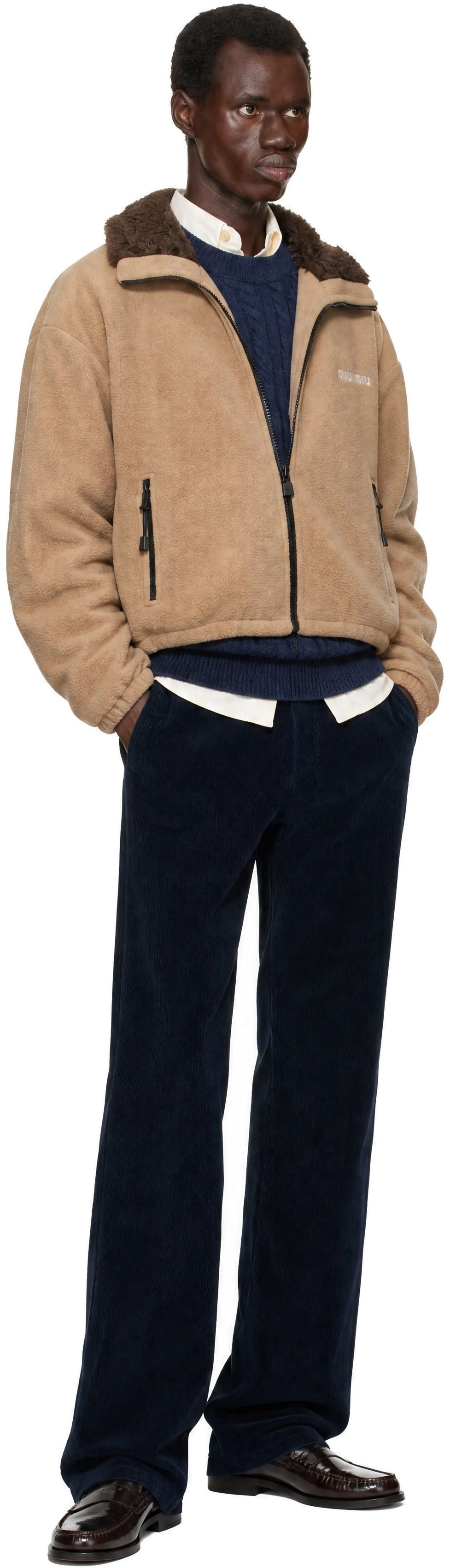 A.P.C. - Navy Fairfax Trousers