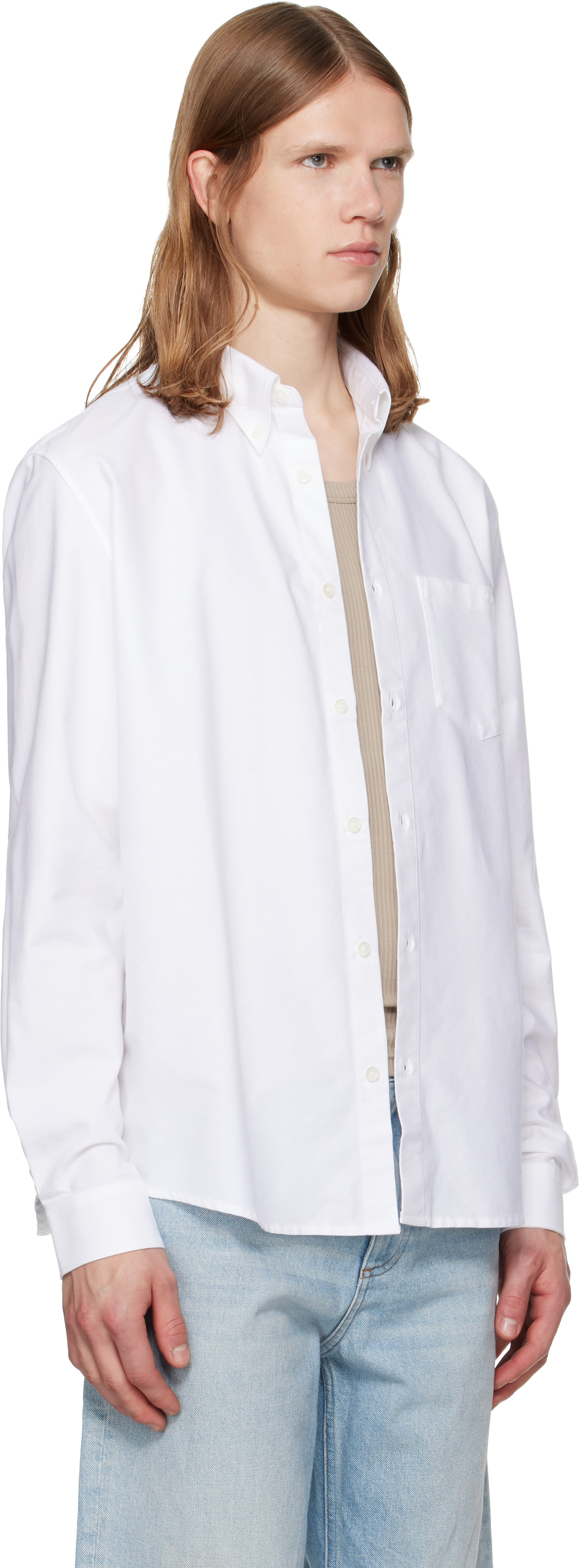 A.P.C. - Chemise Greg blanche
